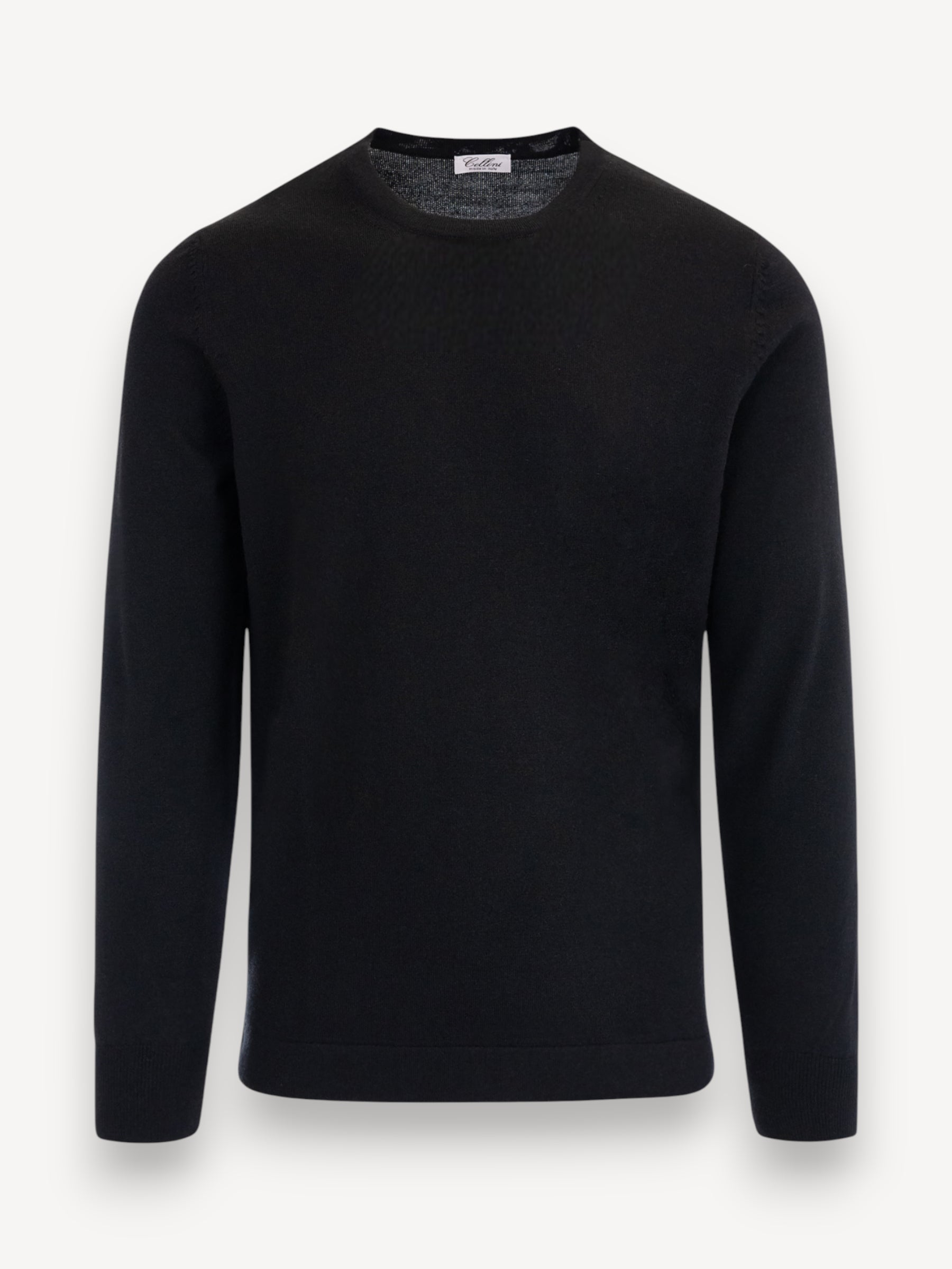 Merino Crewneck - Zwart
