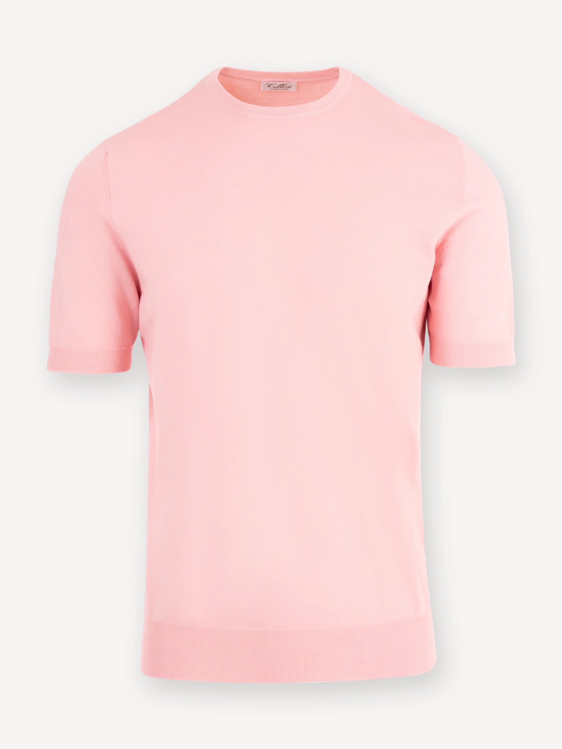 Knitted T-Shirt - Roze