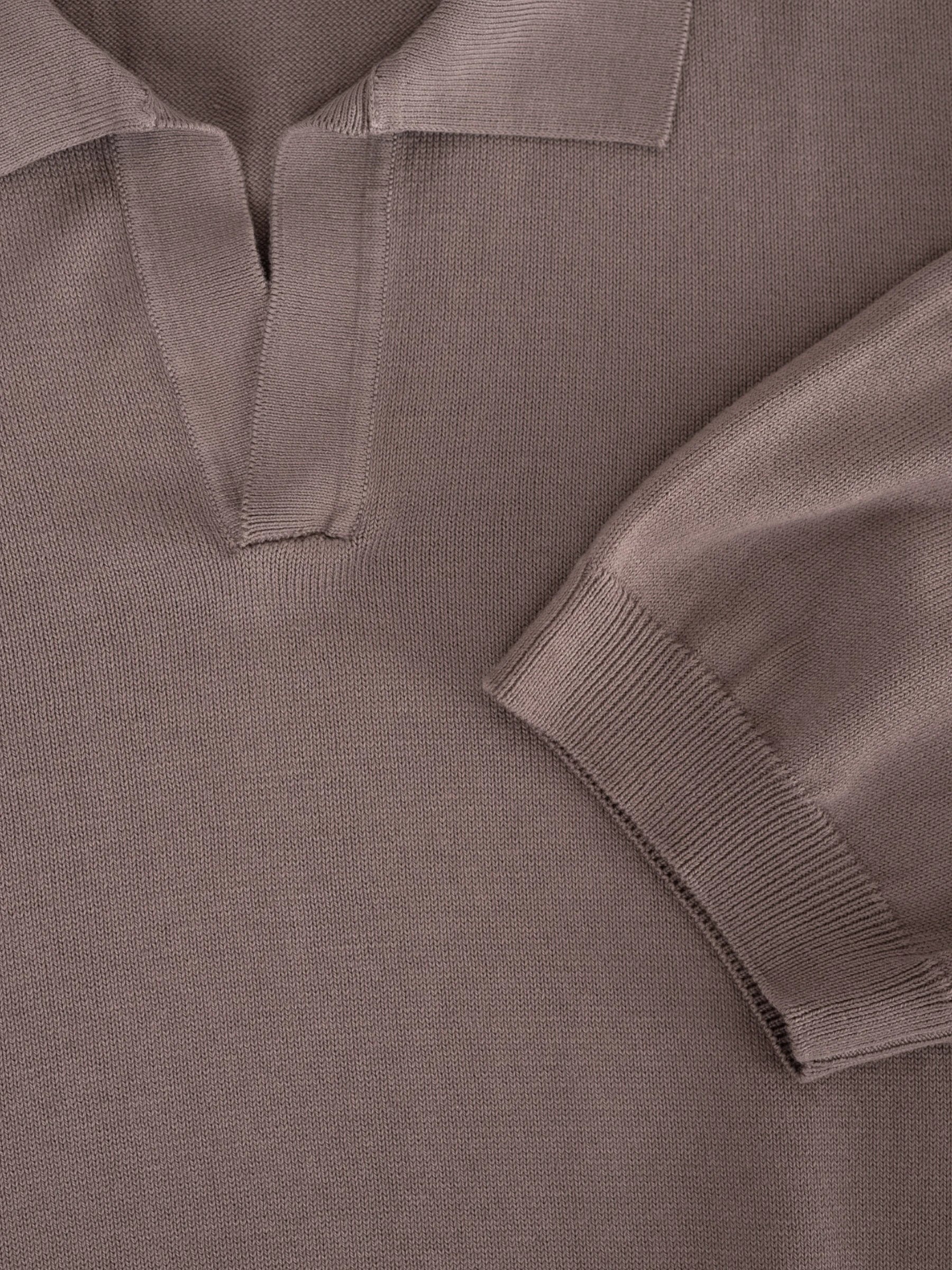 Polo Buttonless - Taupe