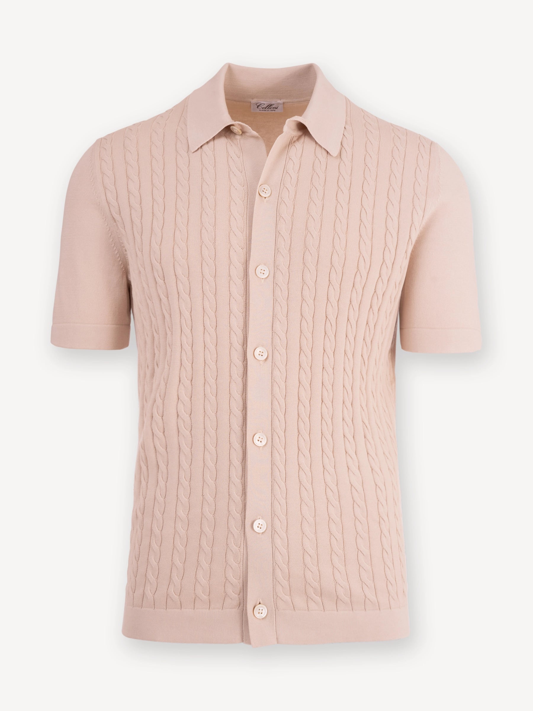 Shirt Korte Mouw - Ecru