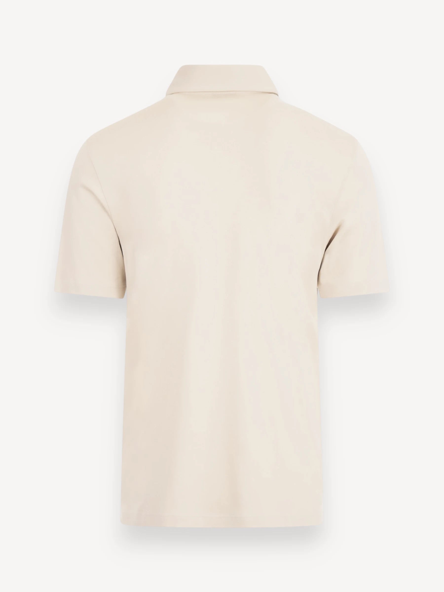 Polo Gemerceriseerd Katoen - Beige