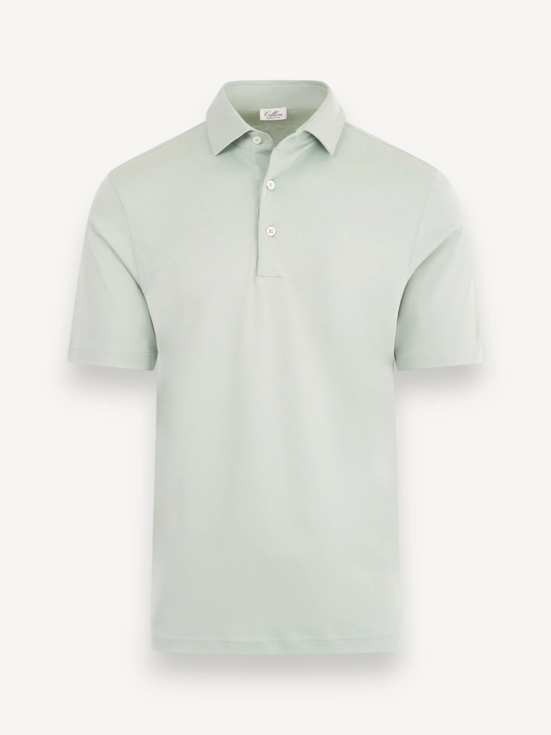 Polo Gemerceriseerd Katoen - Pistache