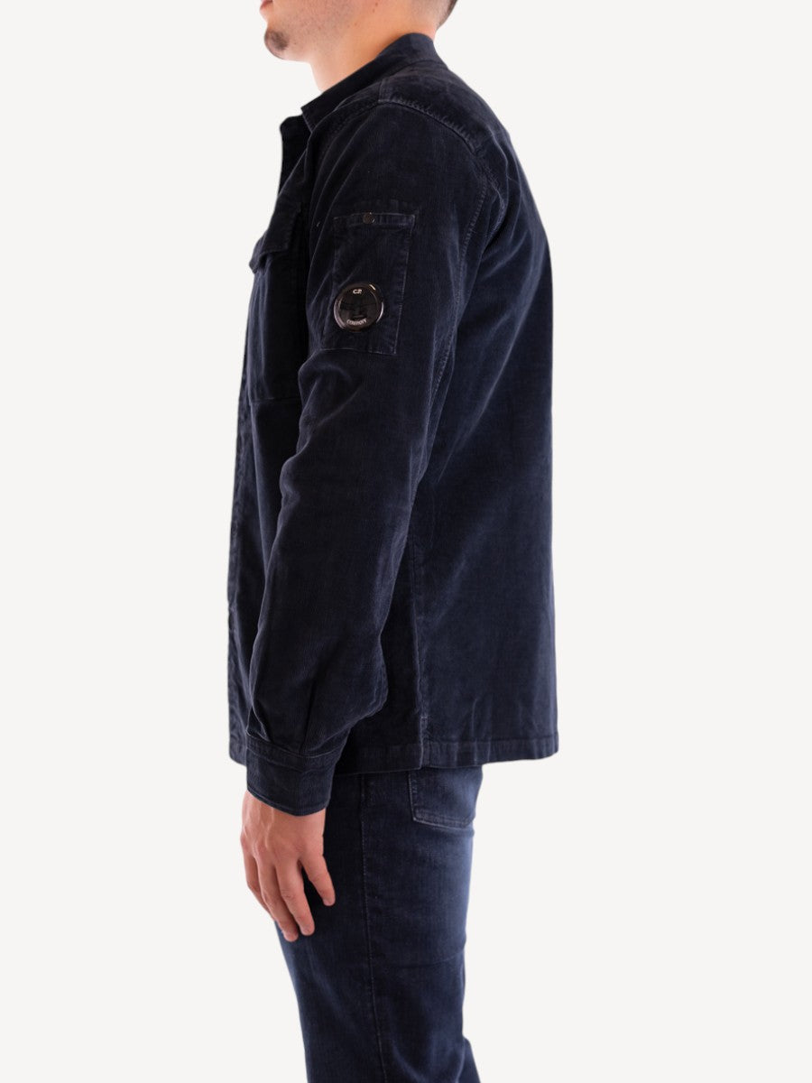 Corduroy Overshirt - Dark Blue