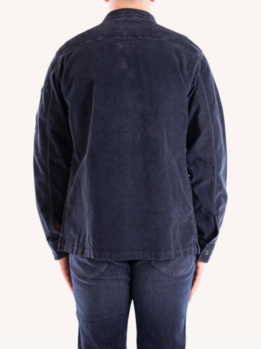 Corduroy Overshirt - Dark Blue