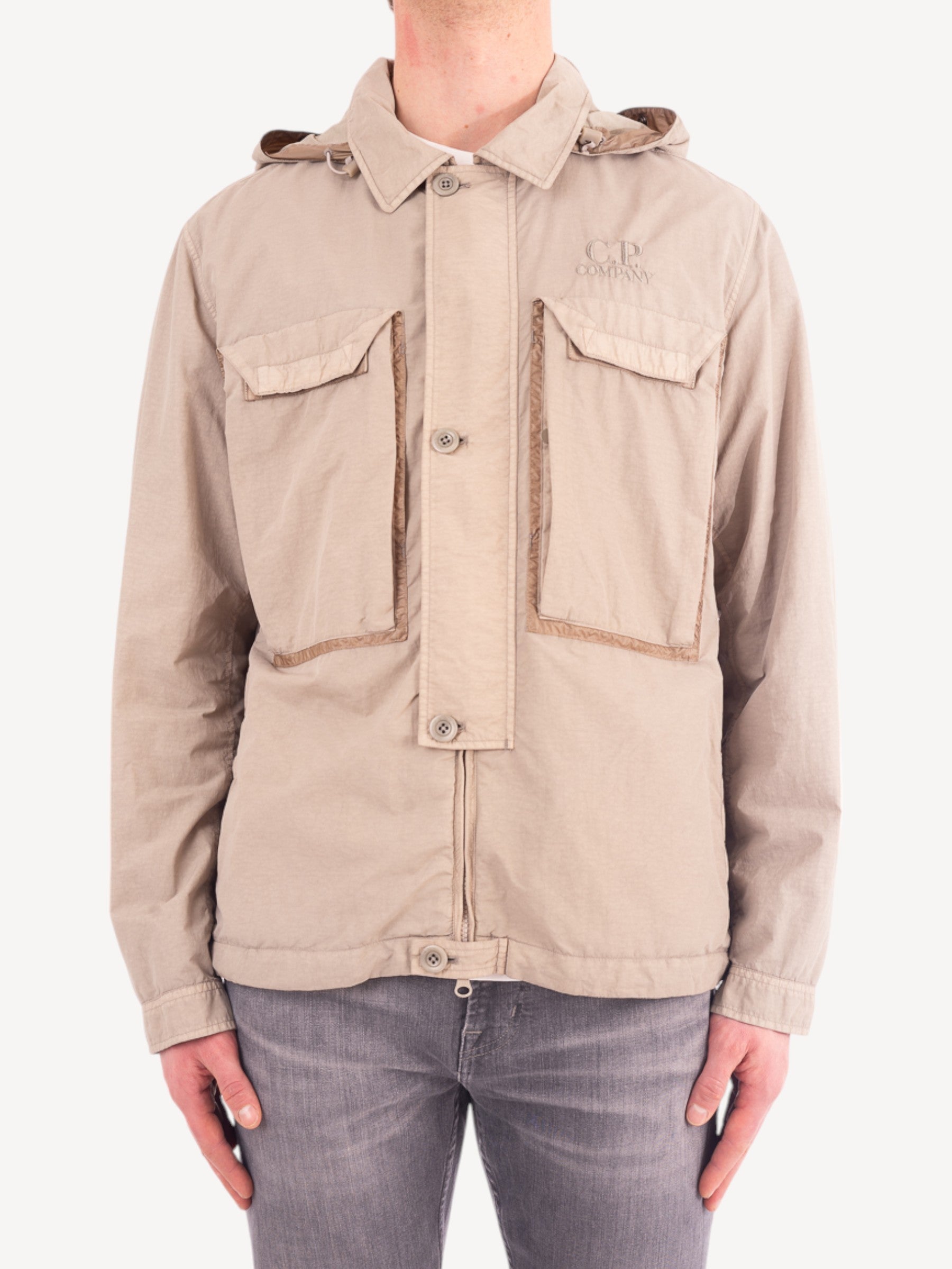 Goggle Overshirt - Vintage Khaki