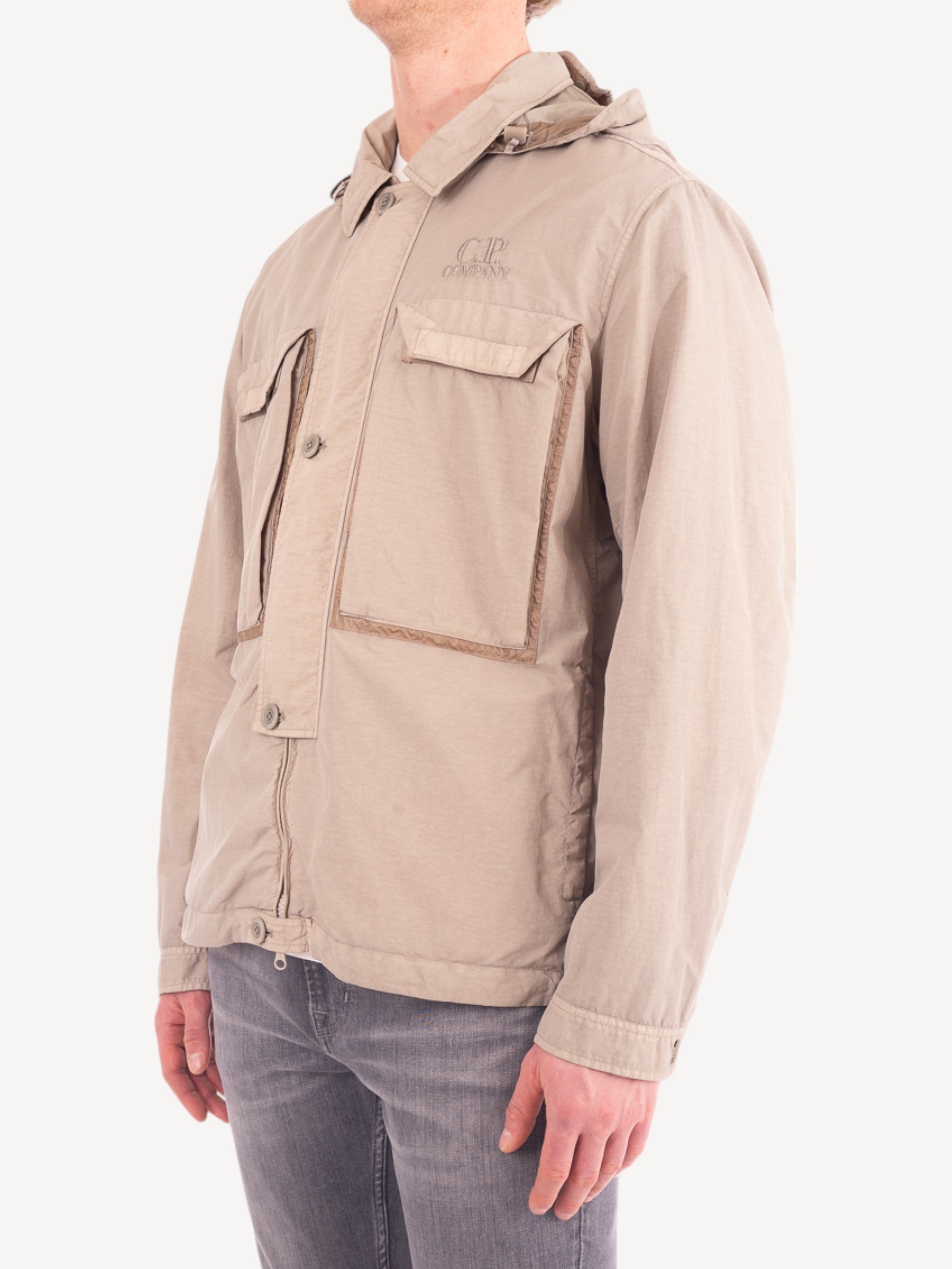 Goggle Overshirt - Vintage Khaki