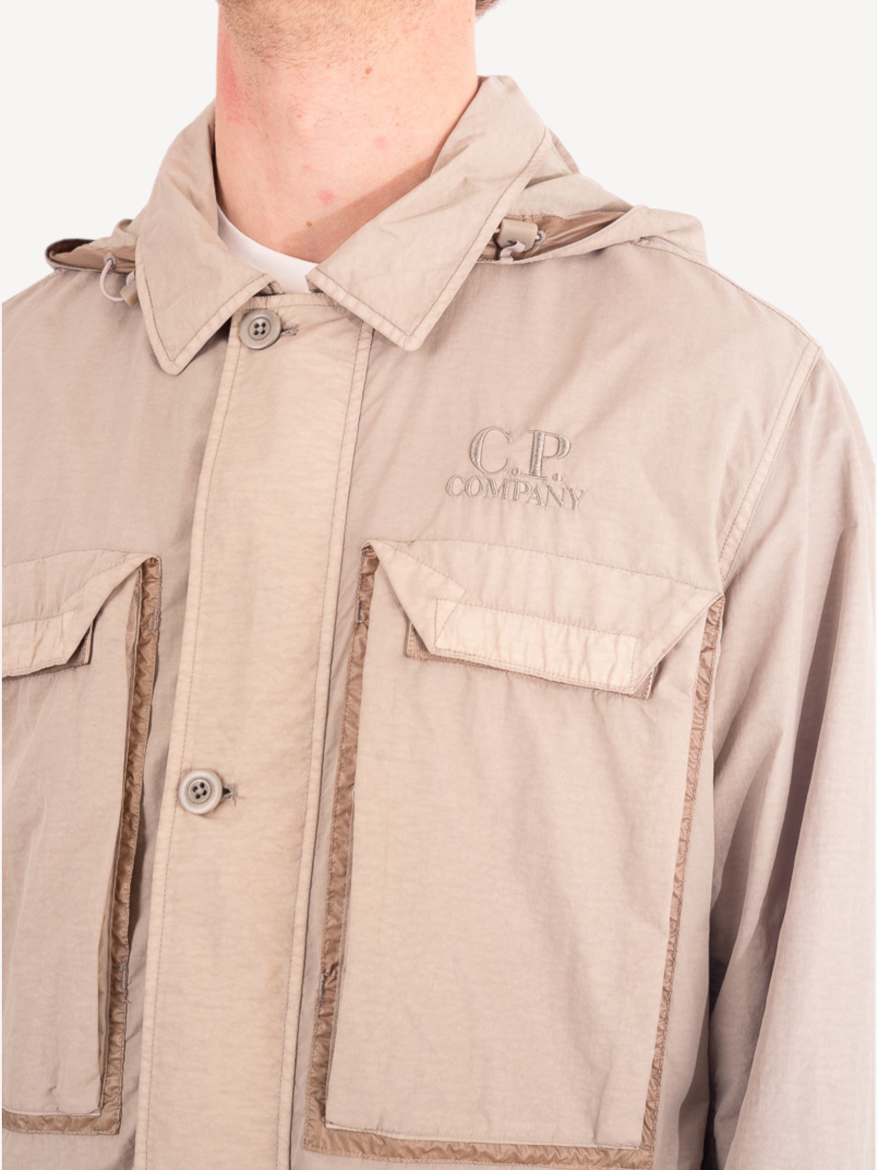 Goggle Overshirt - Vintage Khaki