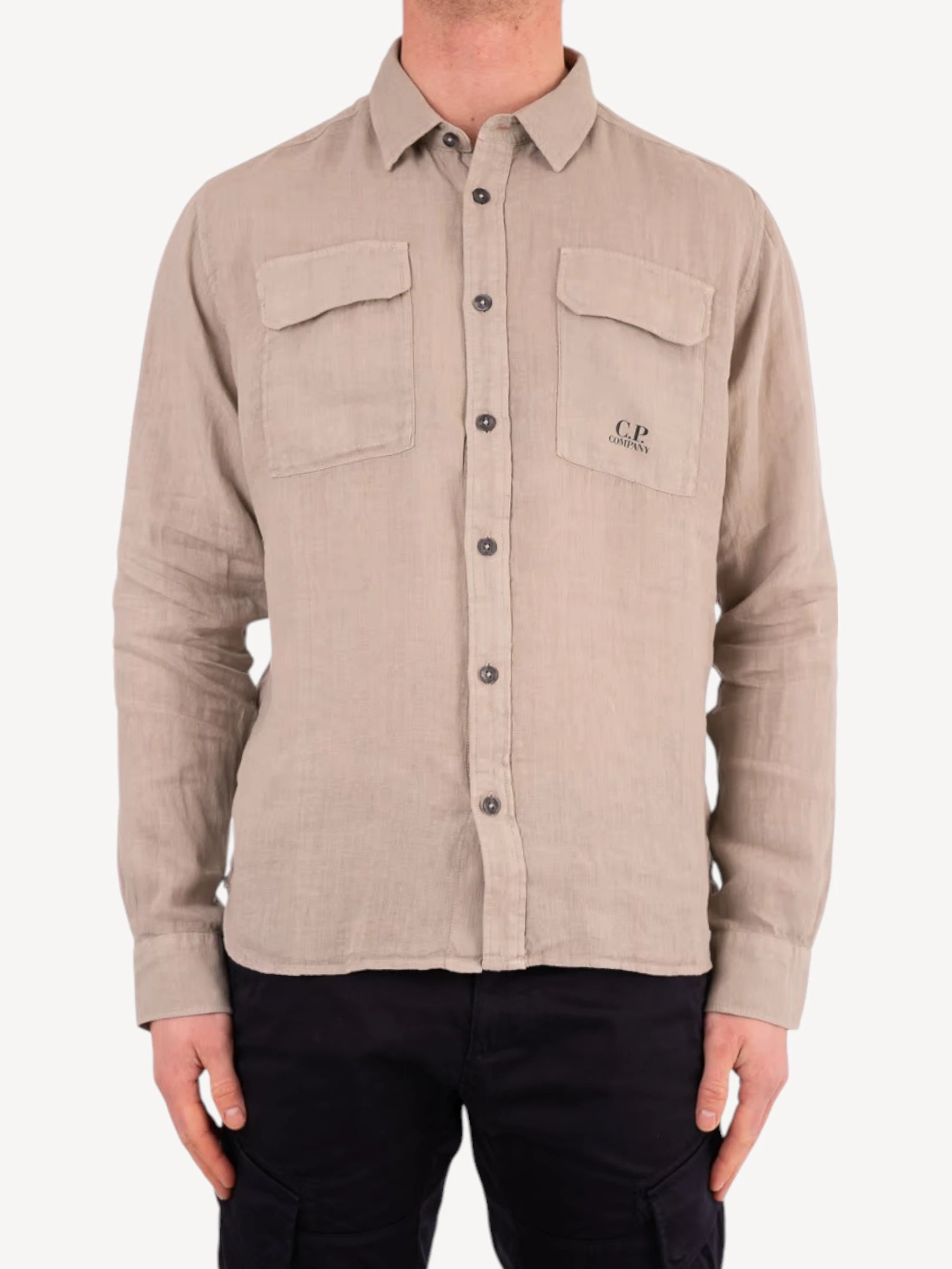 Linnen Shirt - Beige