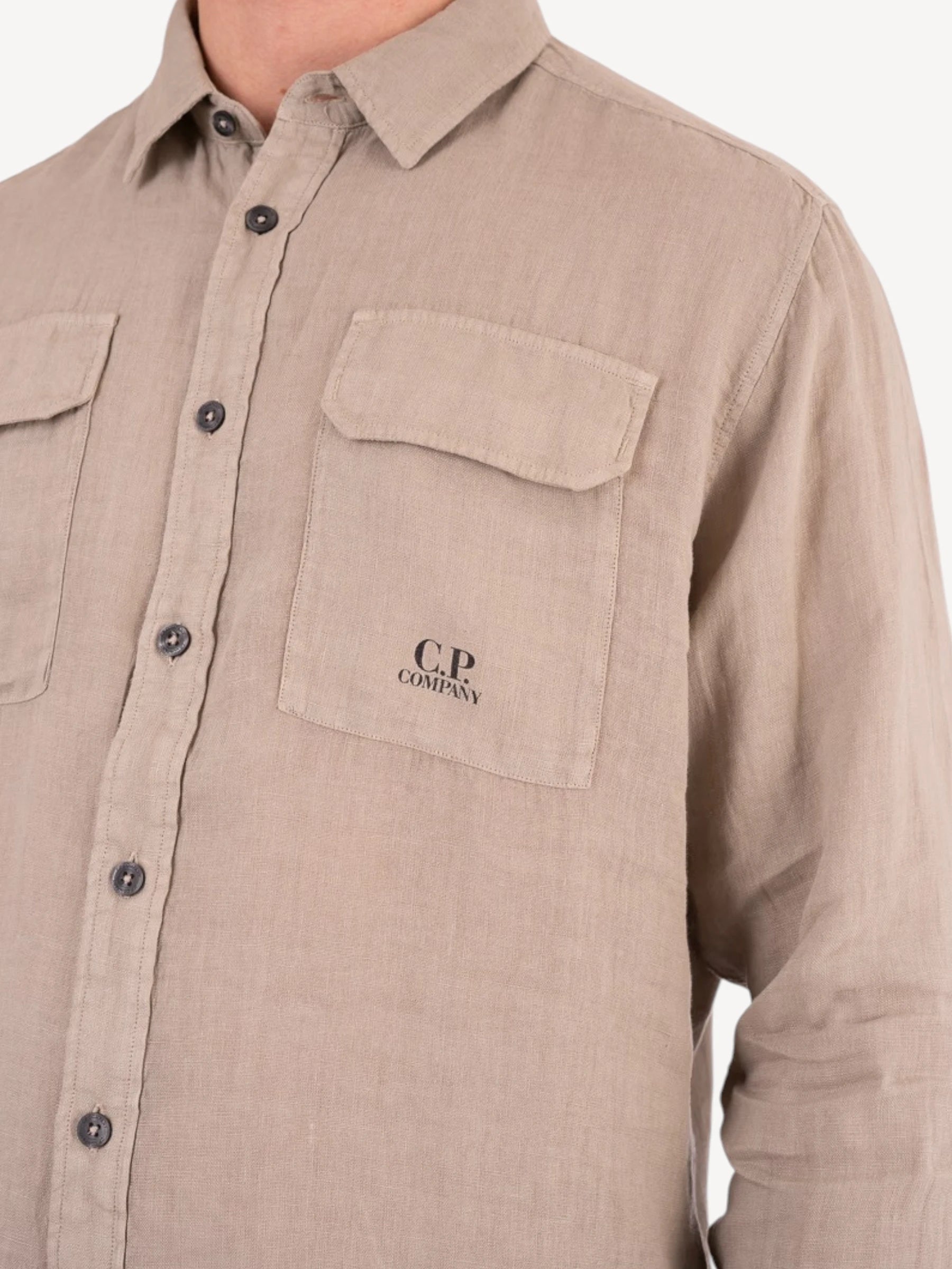 Linnen Shirt - Beige