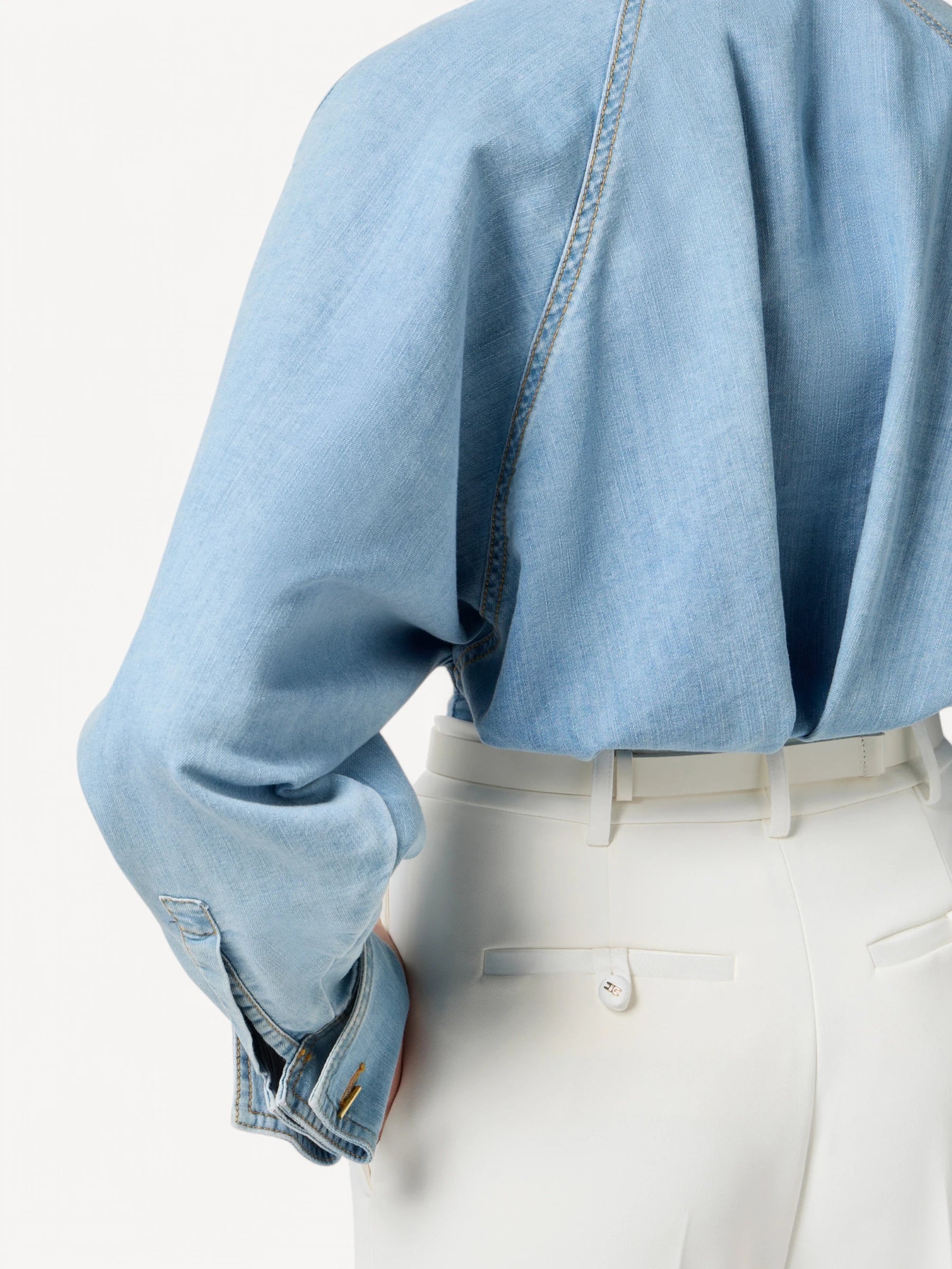 Denim Blouse - Lichtblauw