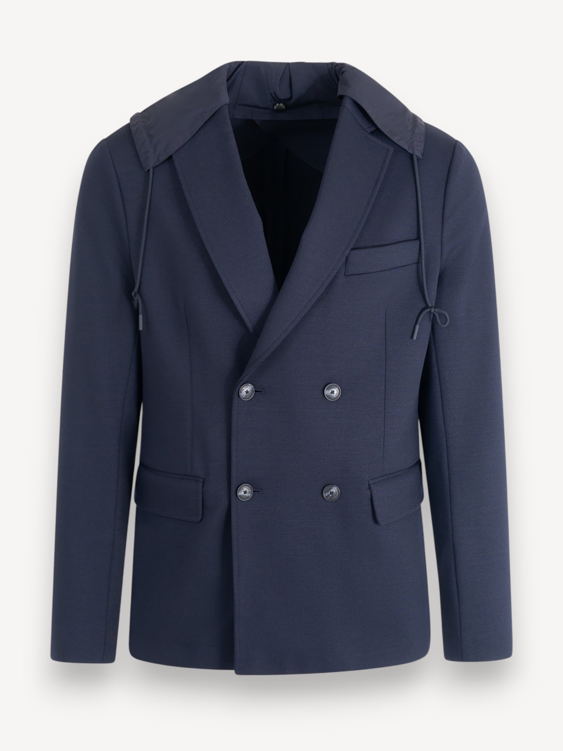 Hooded Blazer - Donkerblauw