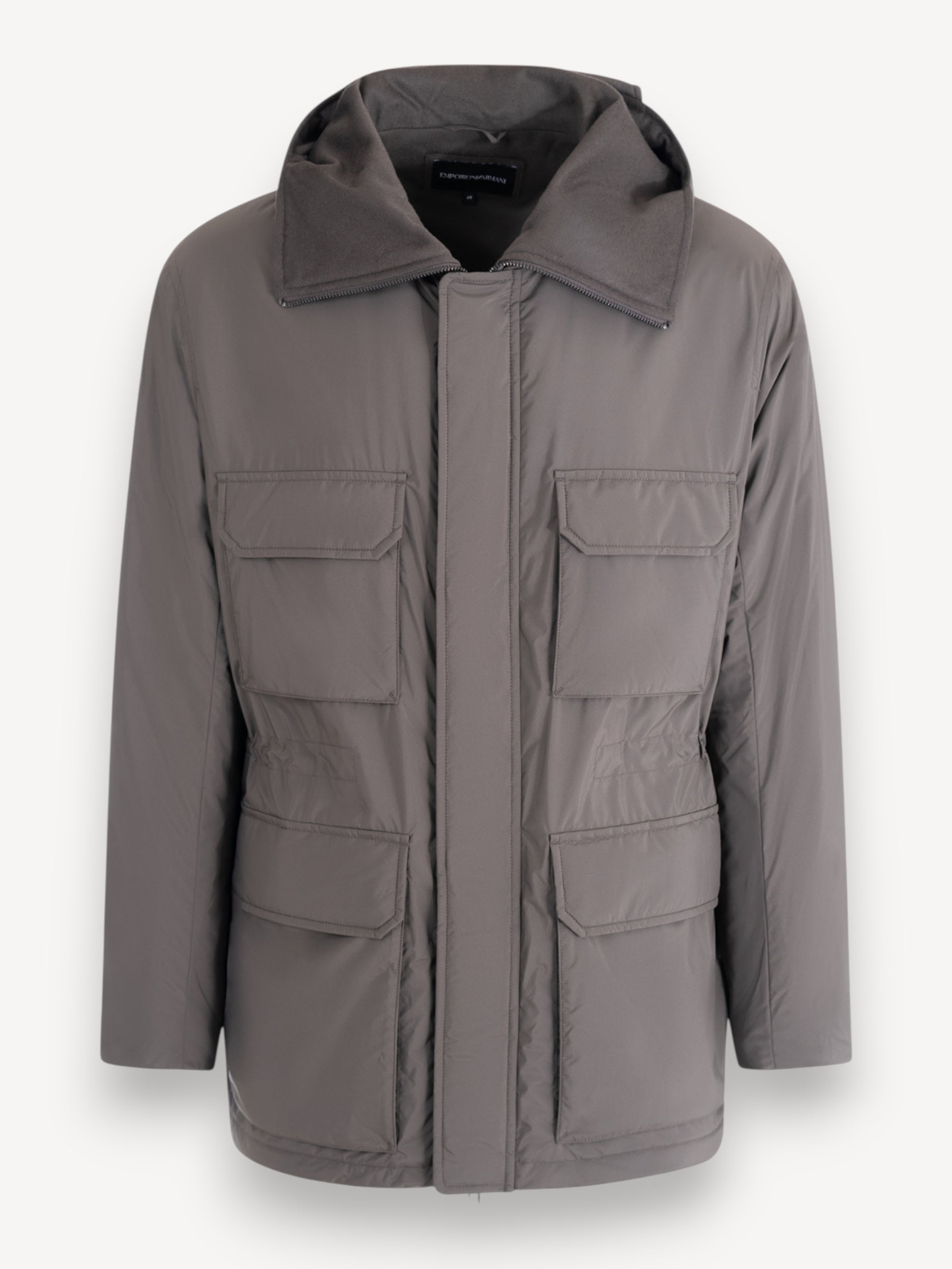 Padded Jacket - Mosgroen