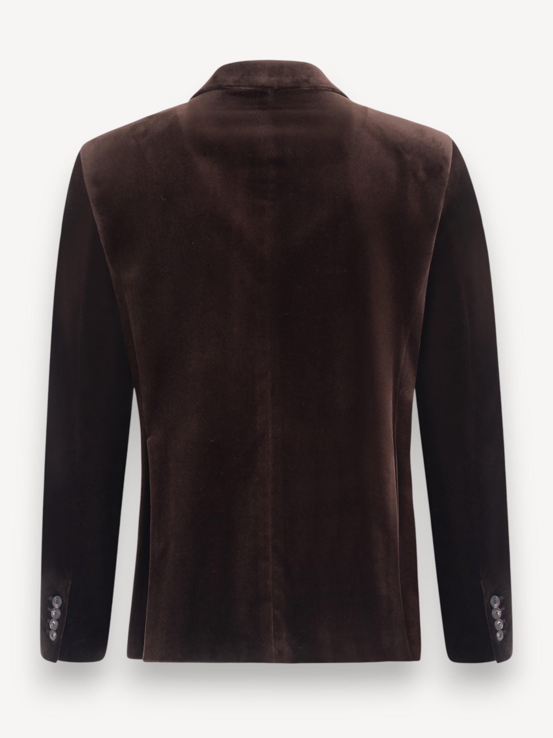 Velvet Jacket - Donkerbruin