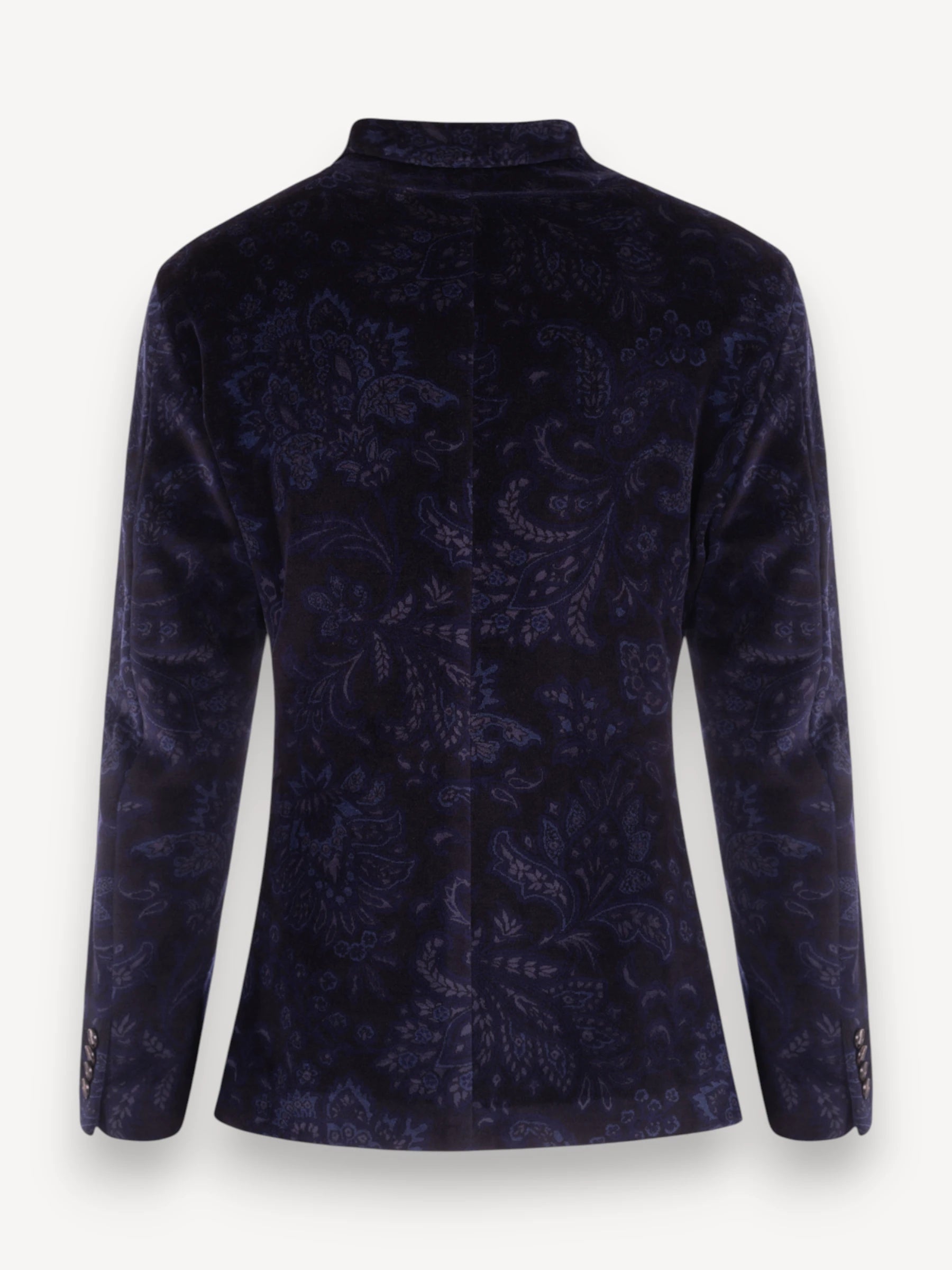 Jacquard Blazer - Donkerblauw