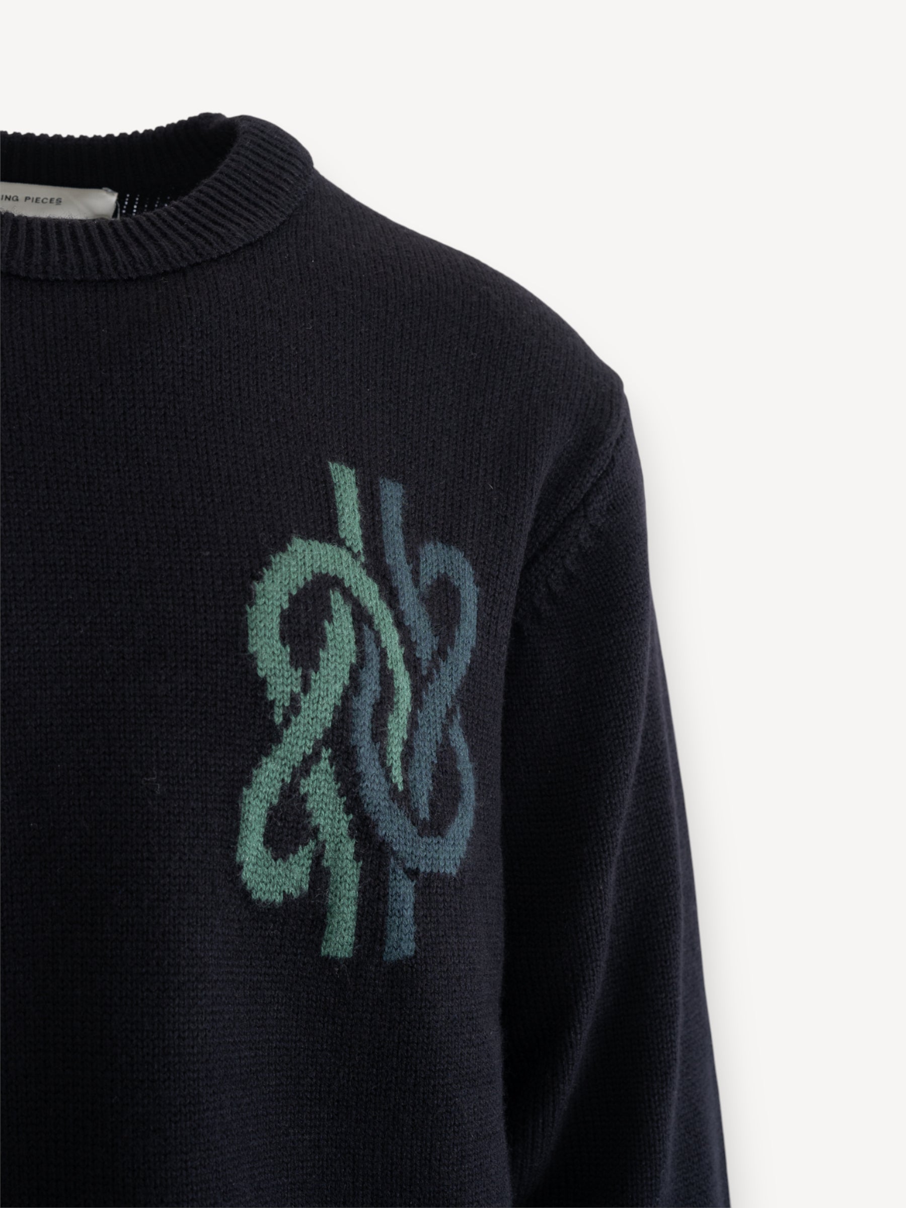 Knit Sweater Knot - Black