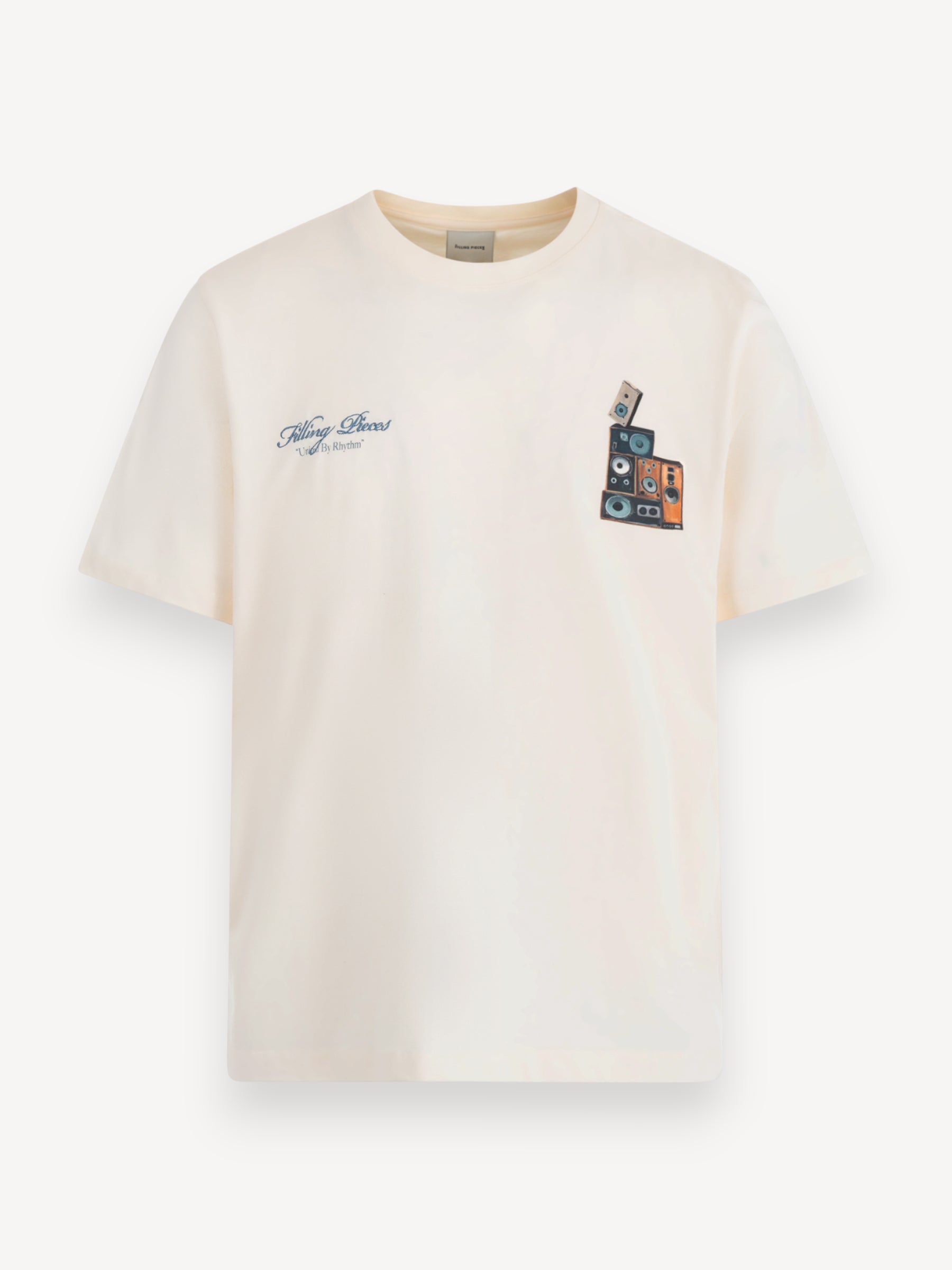Speaker Wall T-Shirt - Antique White