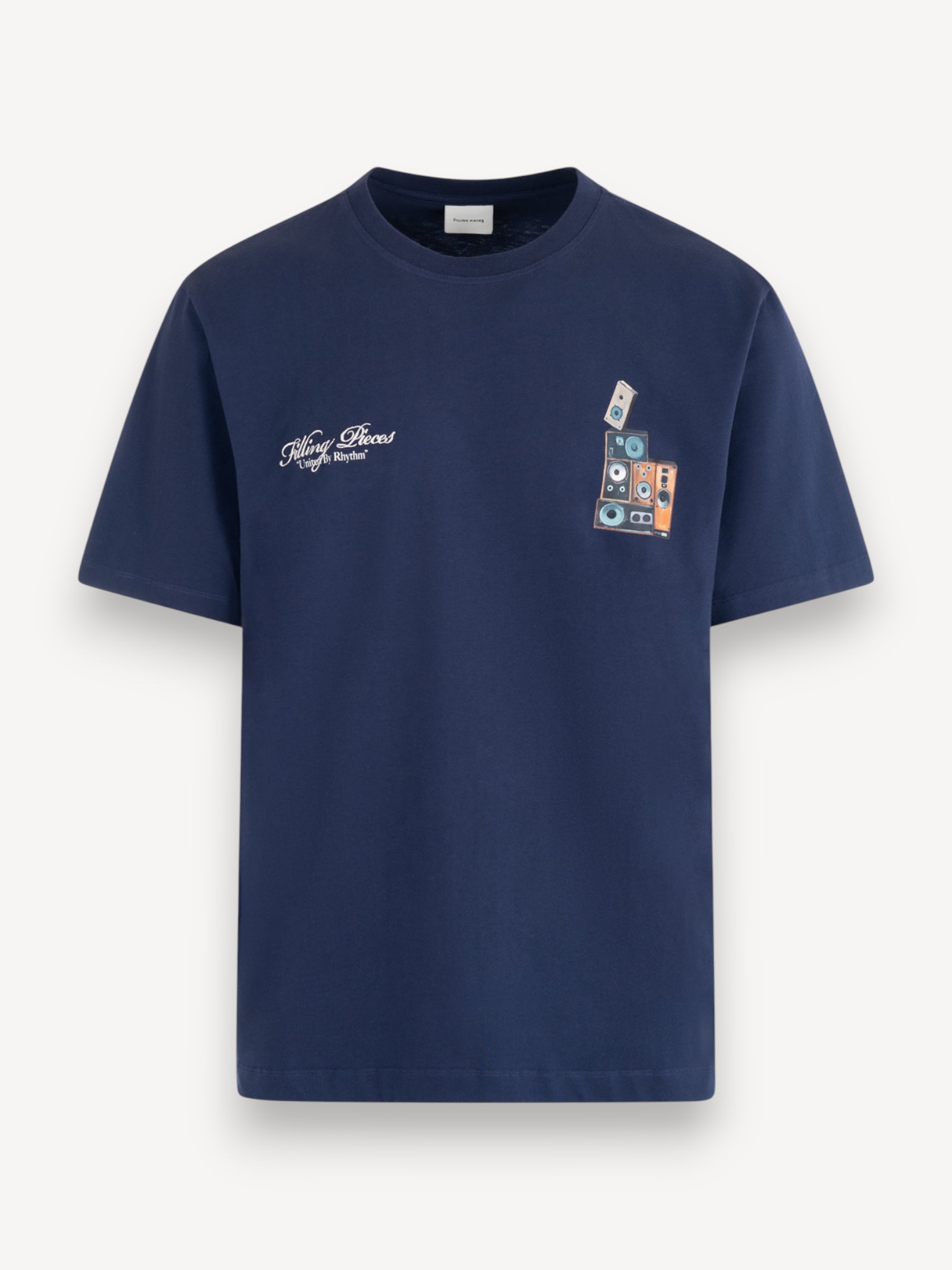 Speaker Wall T-Shirt - Navy