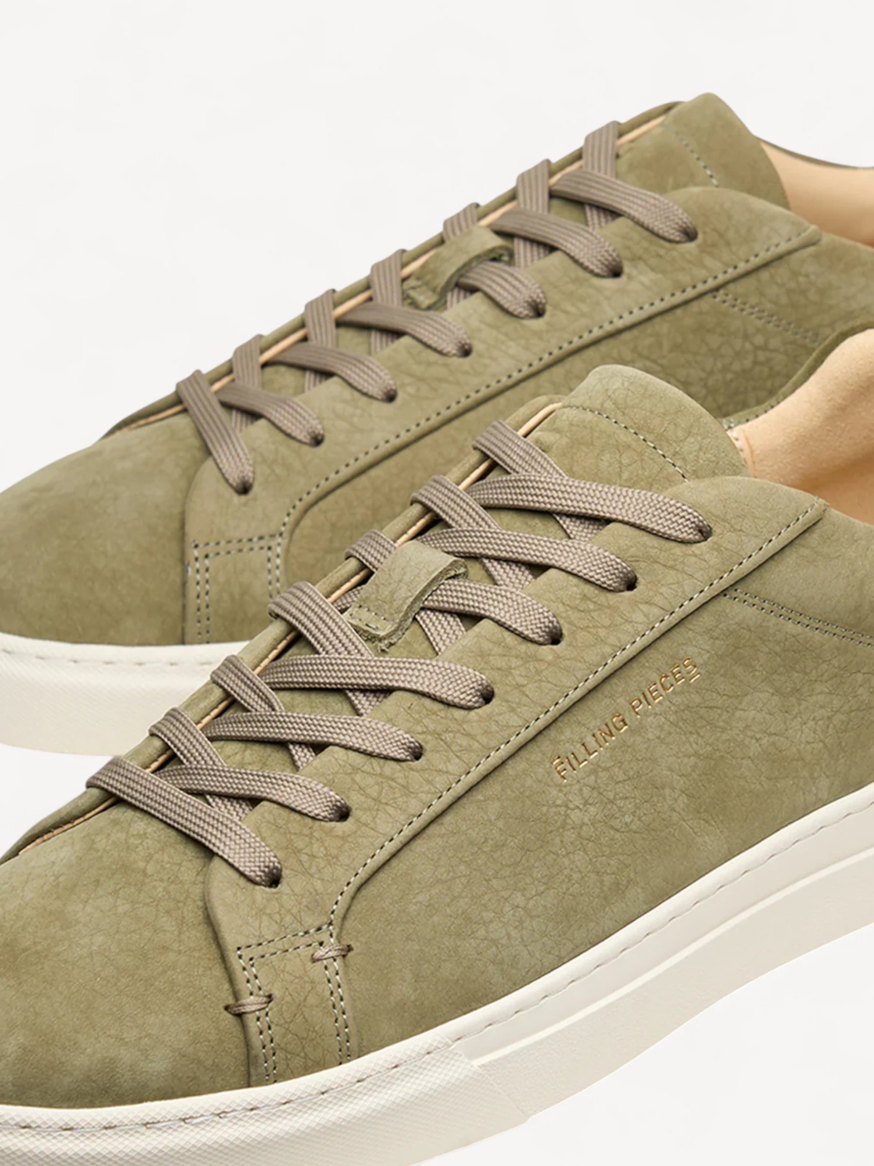 Tiebreak Grain Sneakers - Dark Green