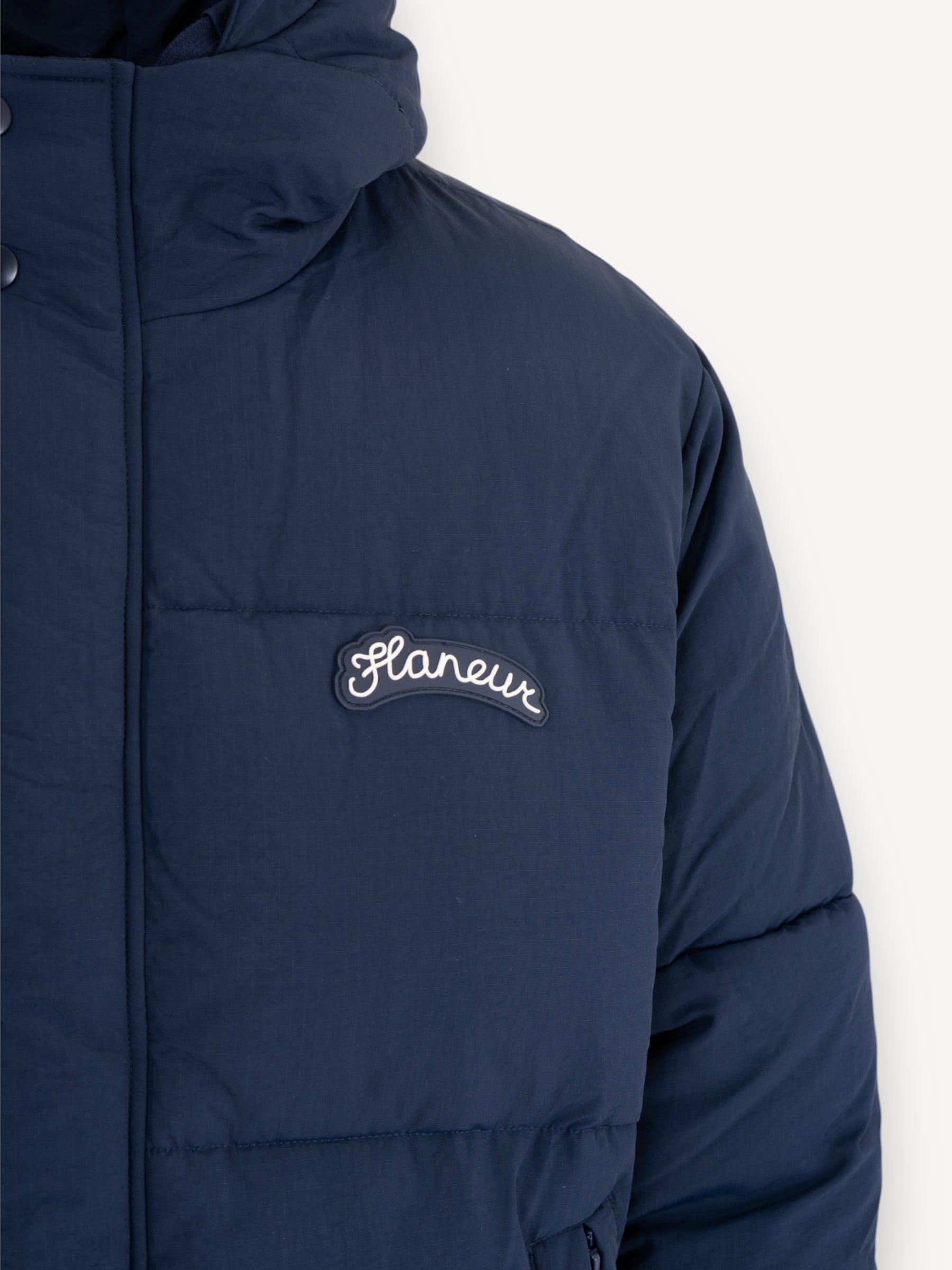 Signature Puffer Jacket - Navy
