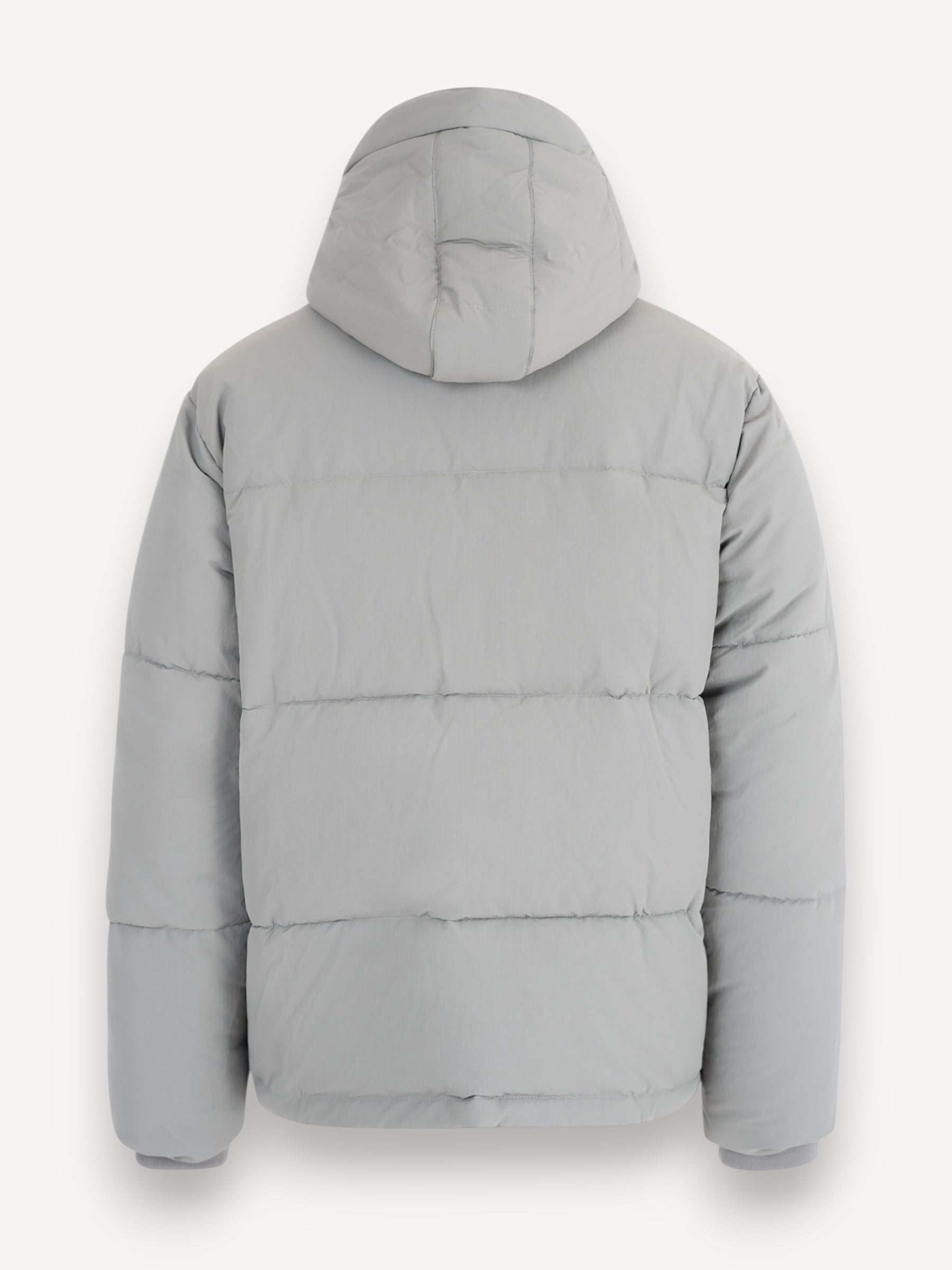 Signature Puffer Jacket - Grijs