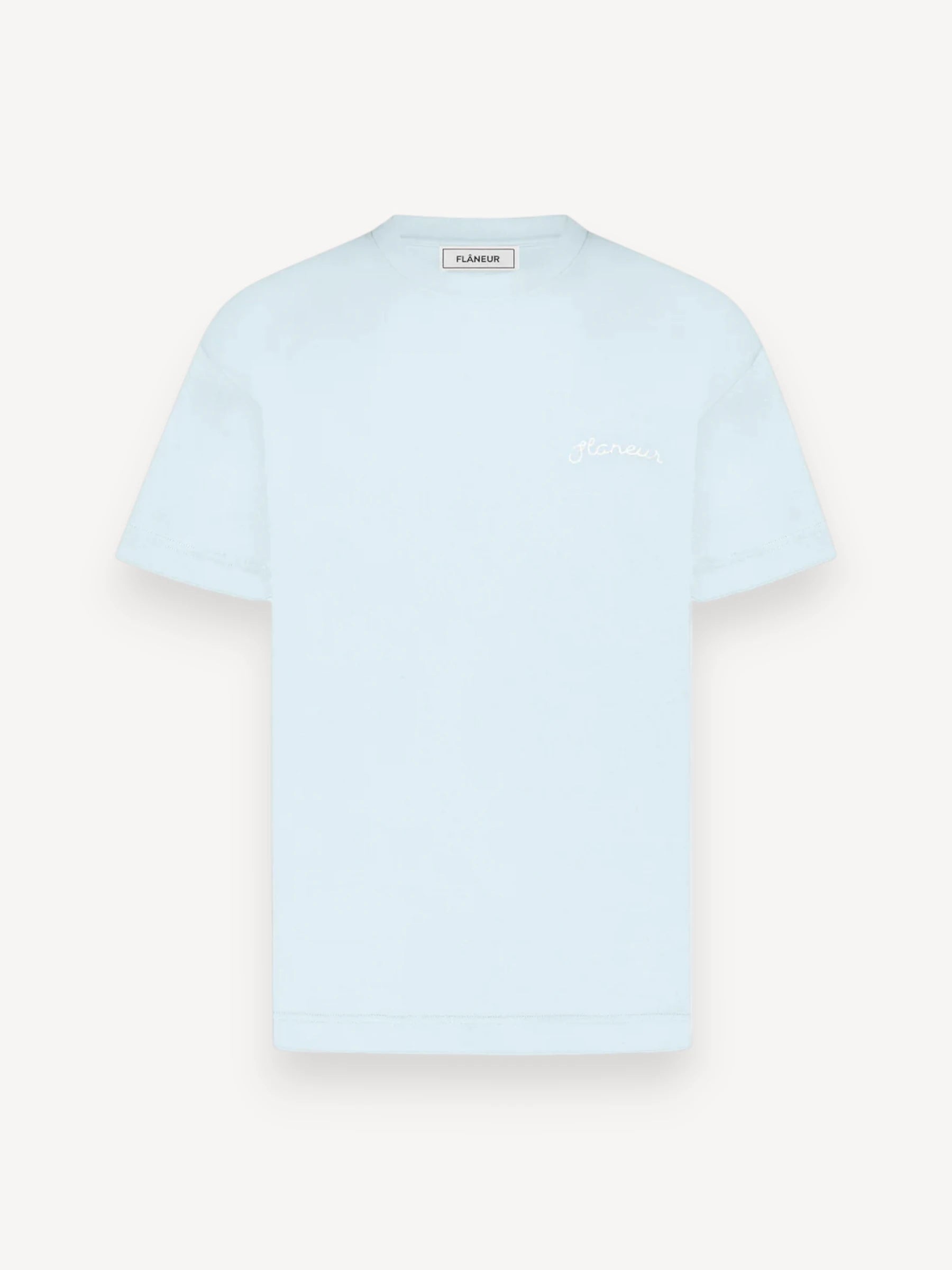 Signature T-Shirt - Lichtblauw