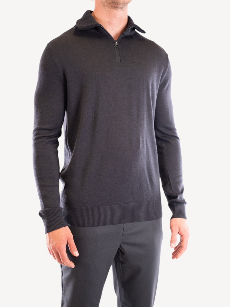 Half-Zip Gray - Anthracite