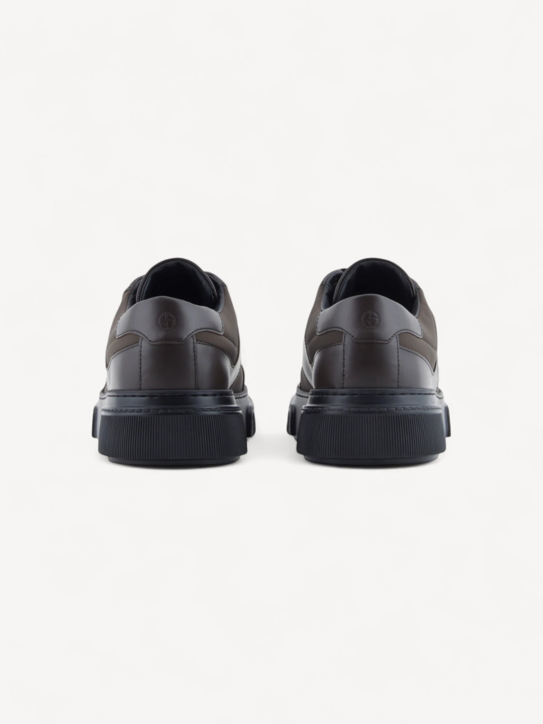 Leather Sneaker - Donkerbruin