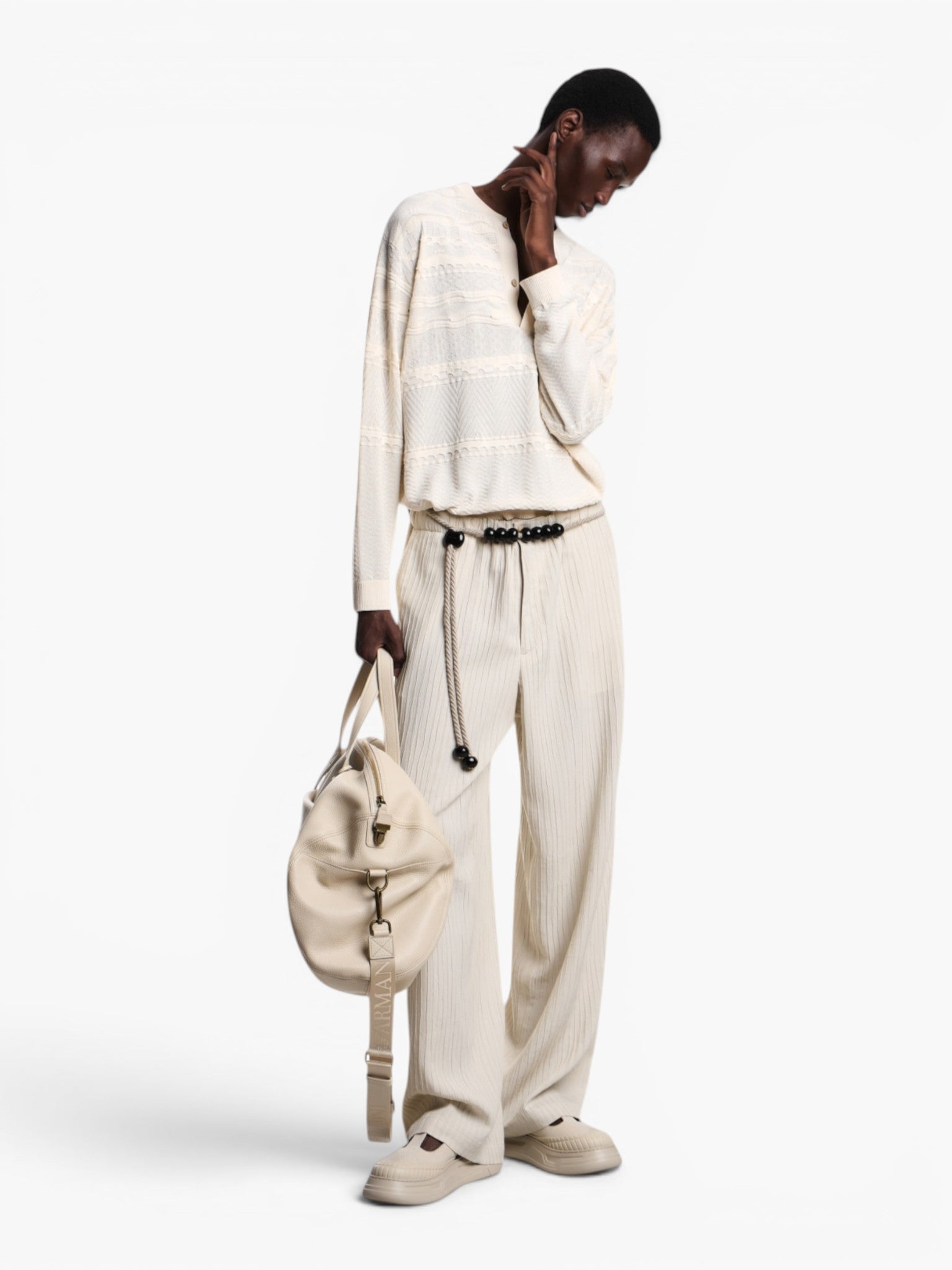 Pullover Trui Emporio Armani - Licht Grijs