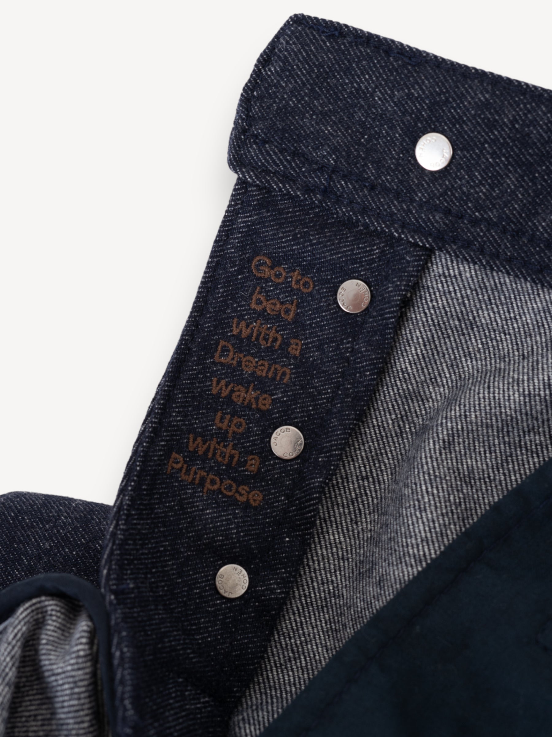 Bard Cashmere Slim-Fit Jeans - Donkerblauw