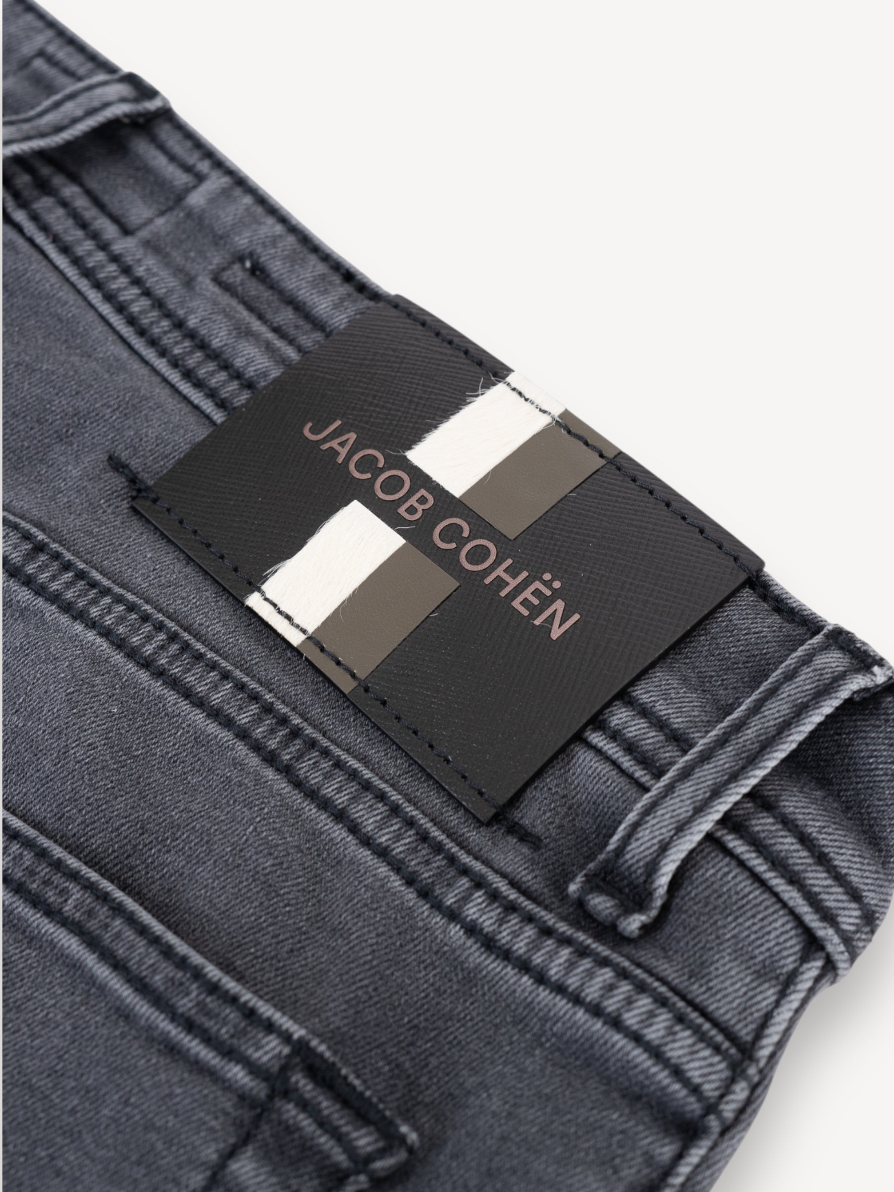 Nick Slim Jeans - Donkergrijs