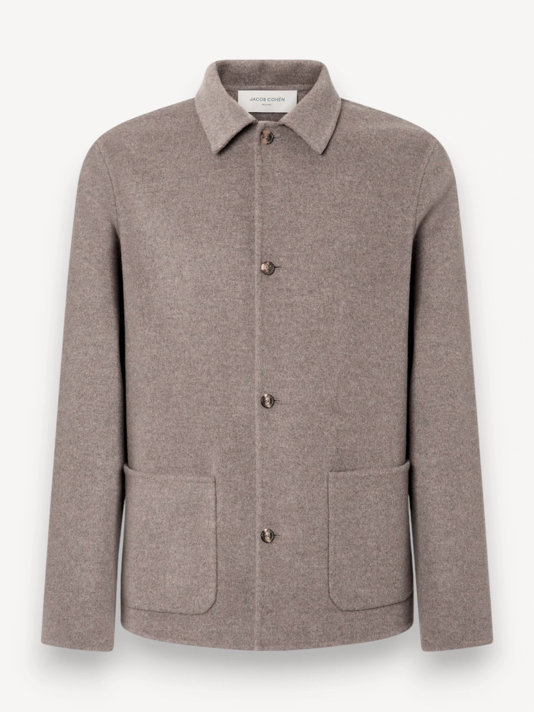 Double Wool Jacket - Taupe