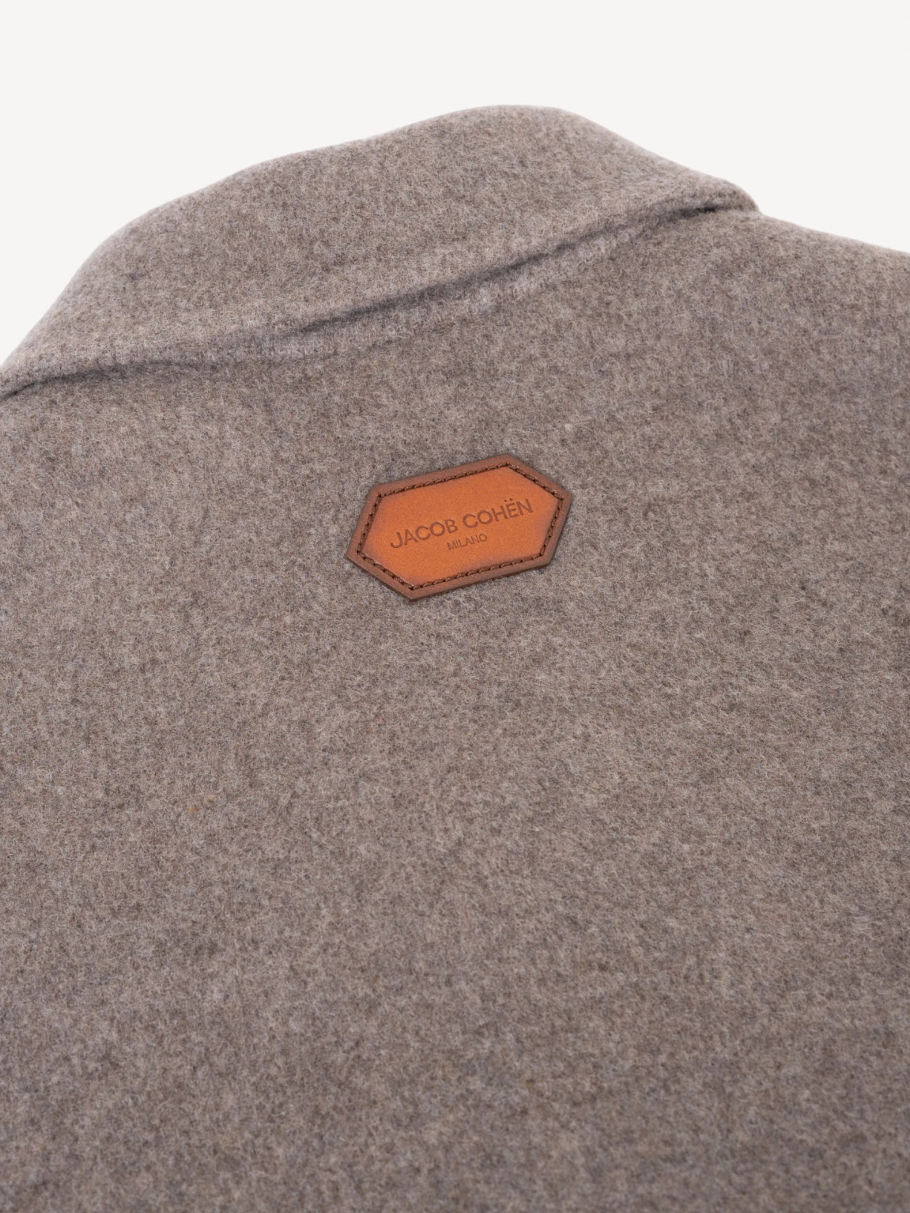 Double Wool Jacket - Taupe