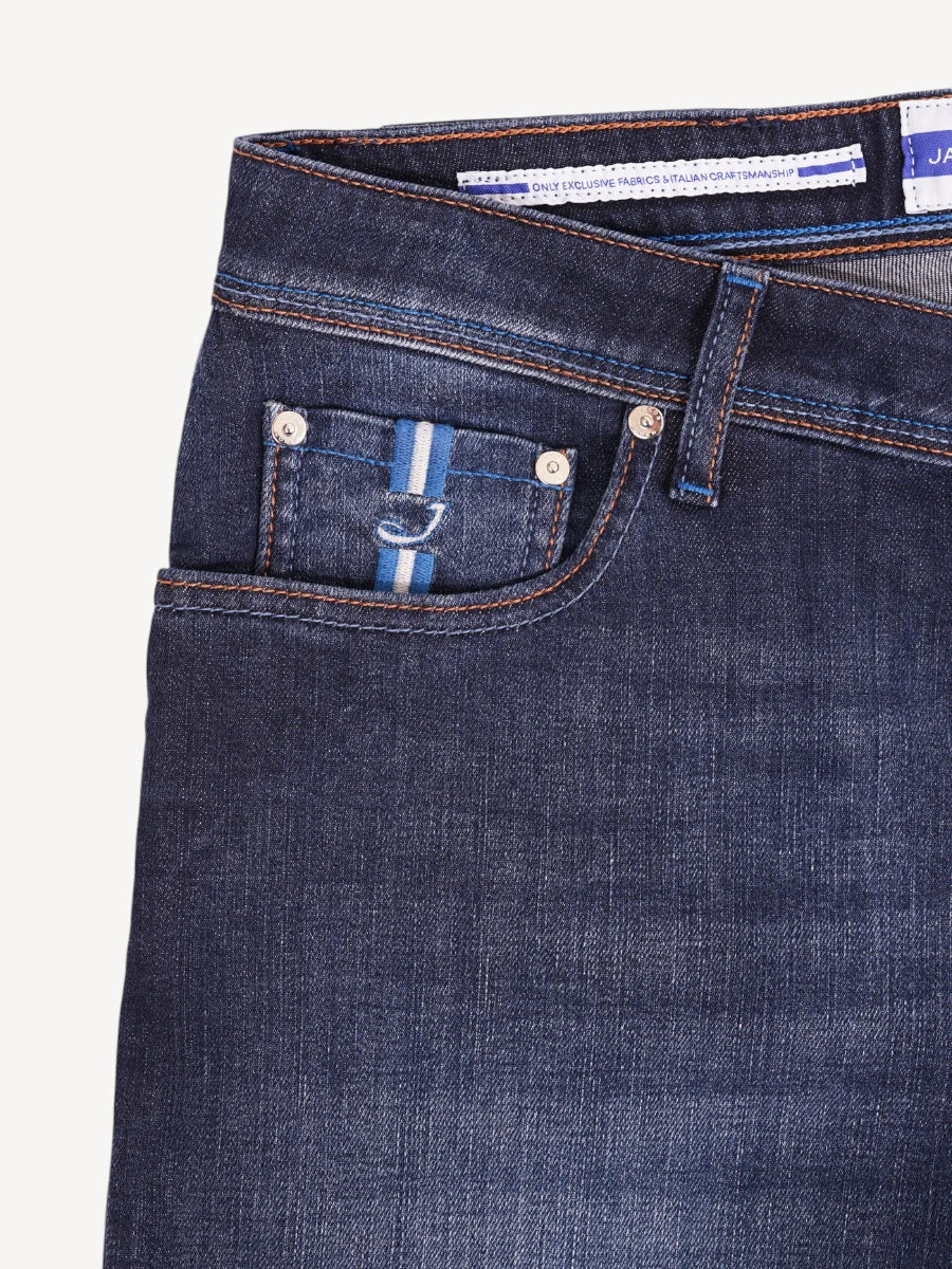 Nick Slim Jeans - Donkerblauw