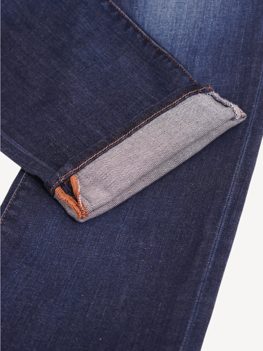 Nick Slim Jeans - Donkerblauw