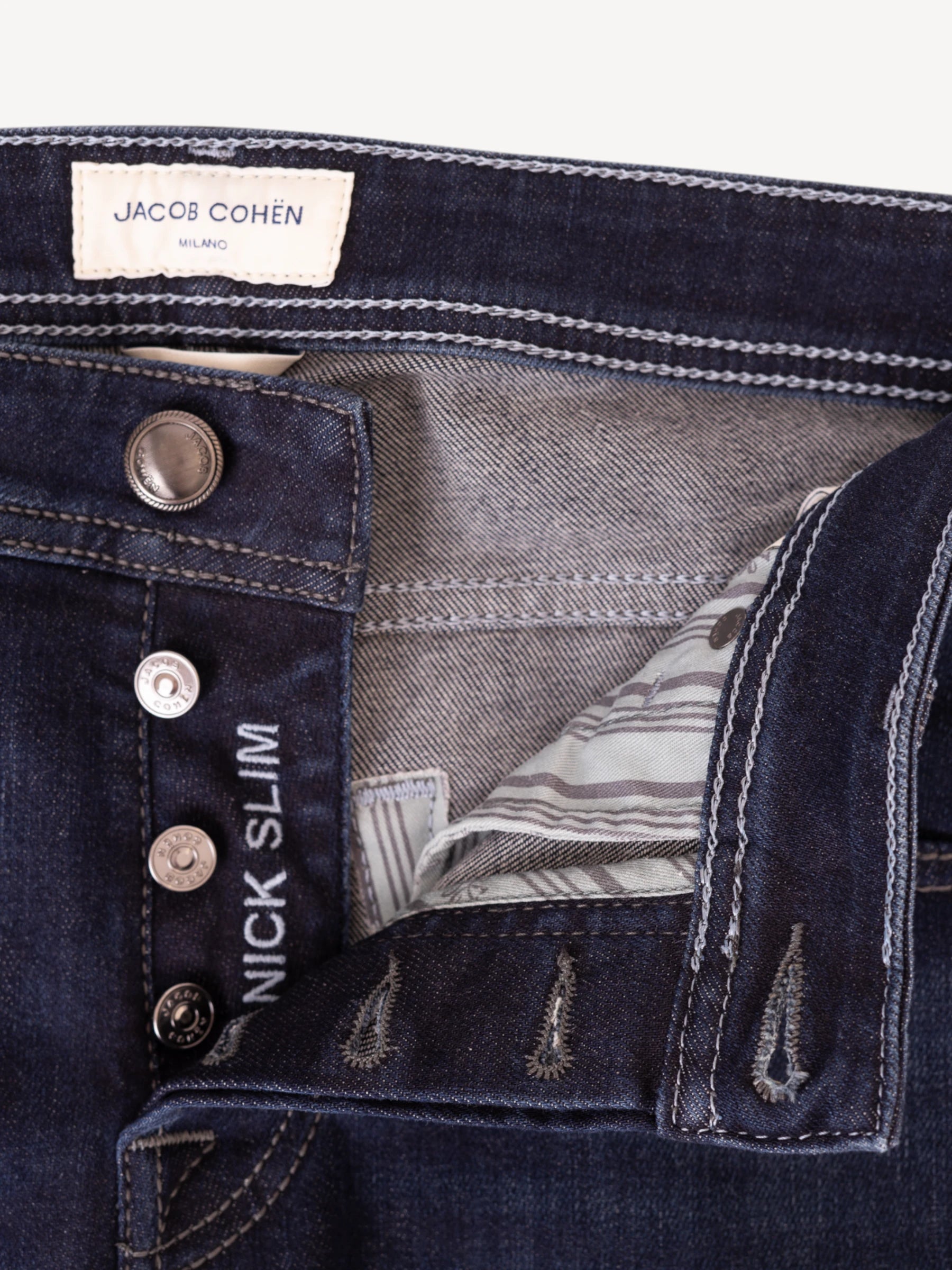 Nick Slim Jeans - Donkerblauw