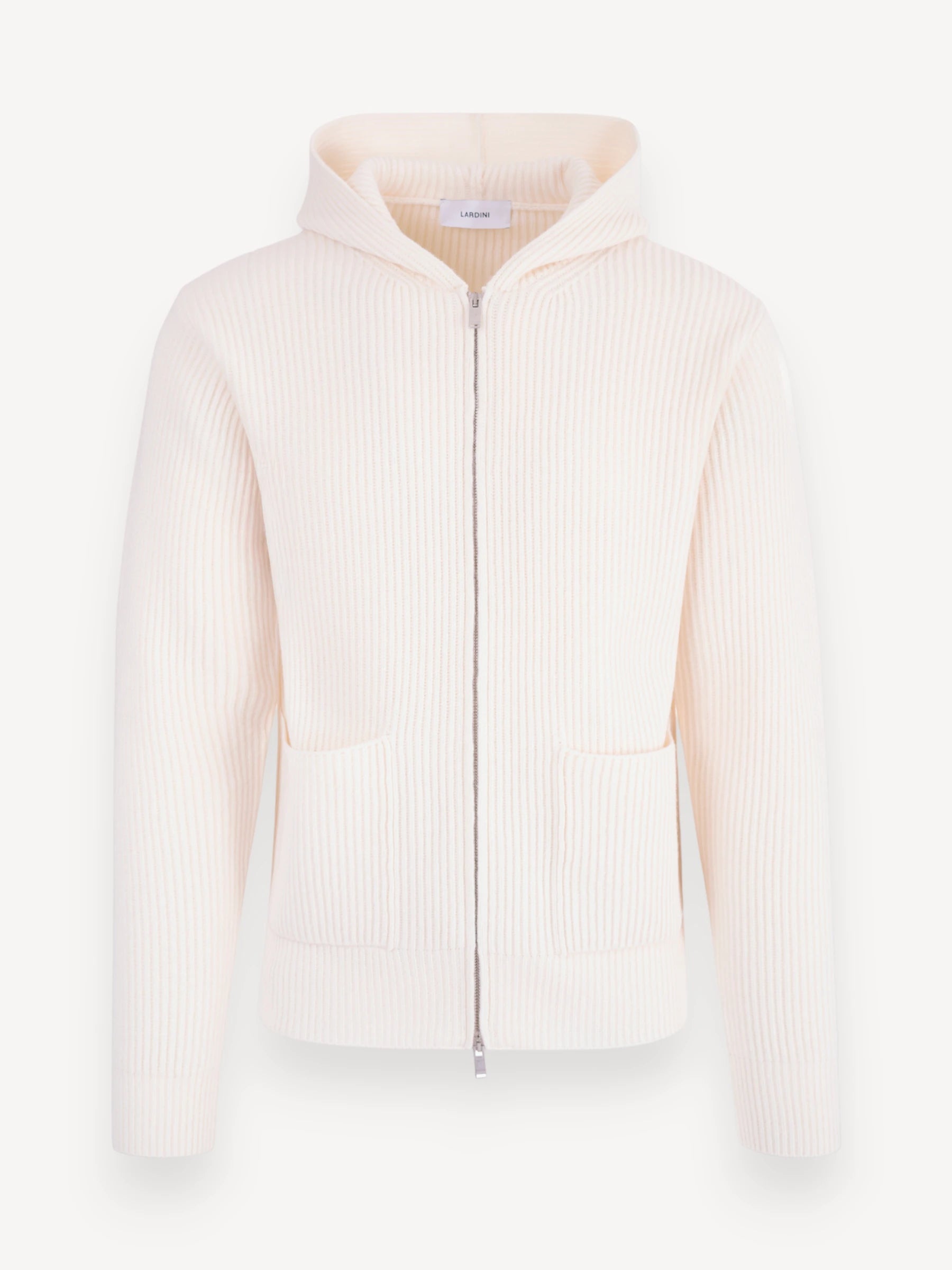 Hooded Cardigan - Off White