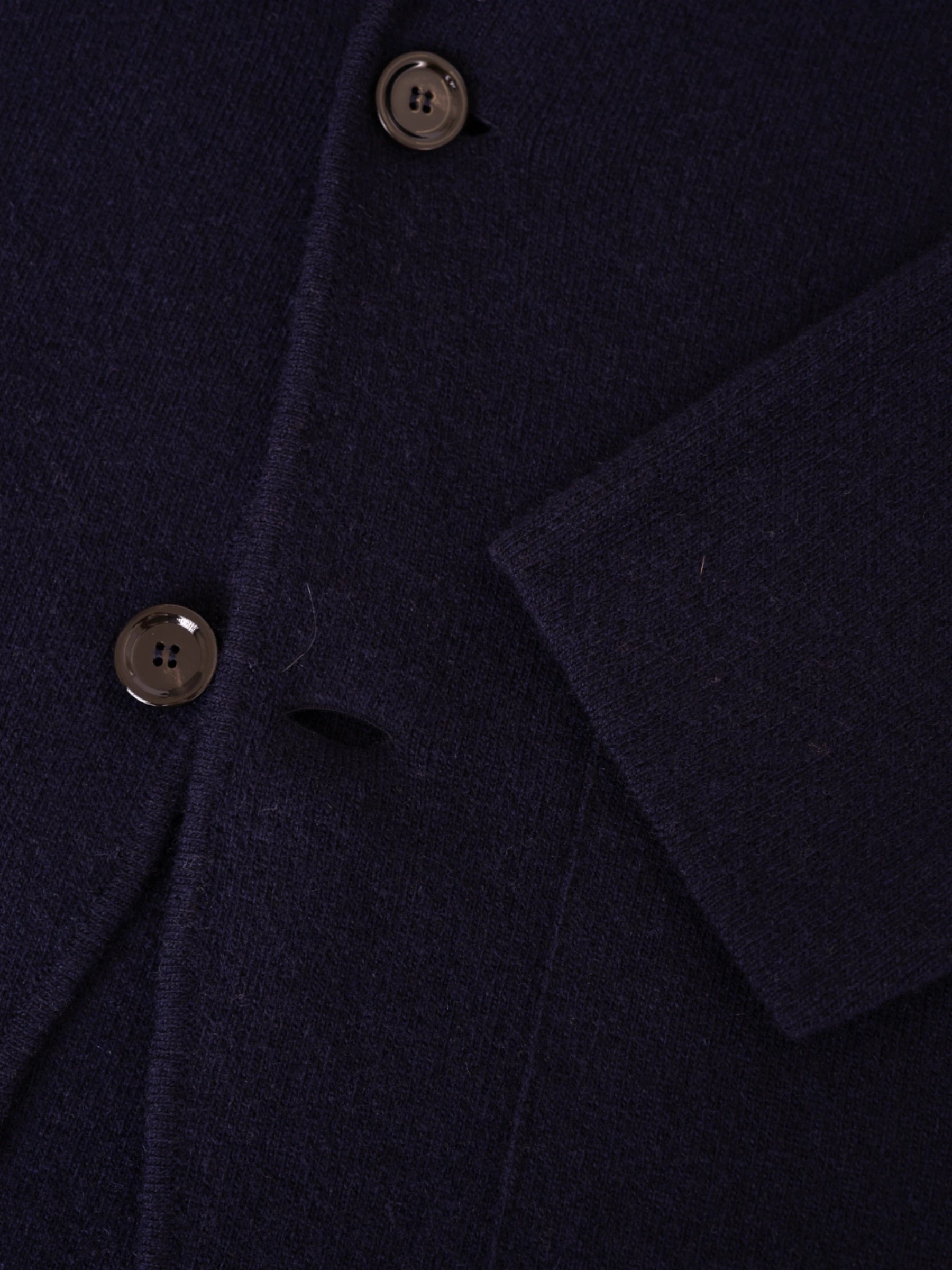 Knitted Blazer - Donkerblauw