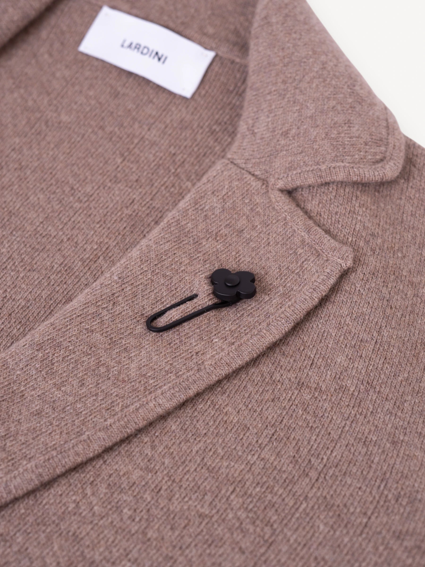 Knitted Blazer - Lichtbruin