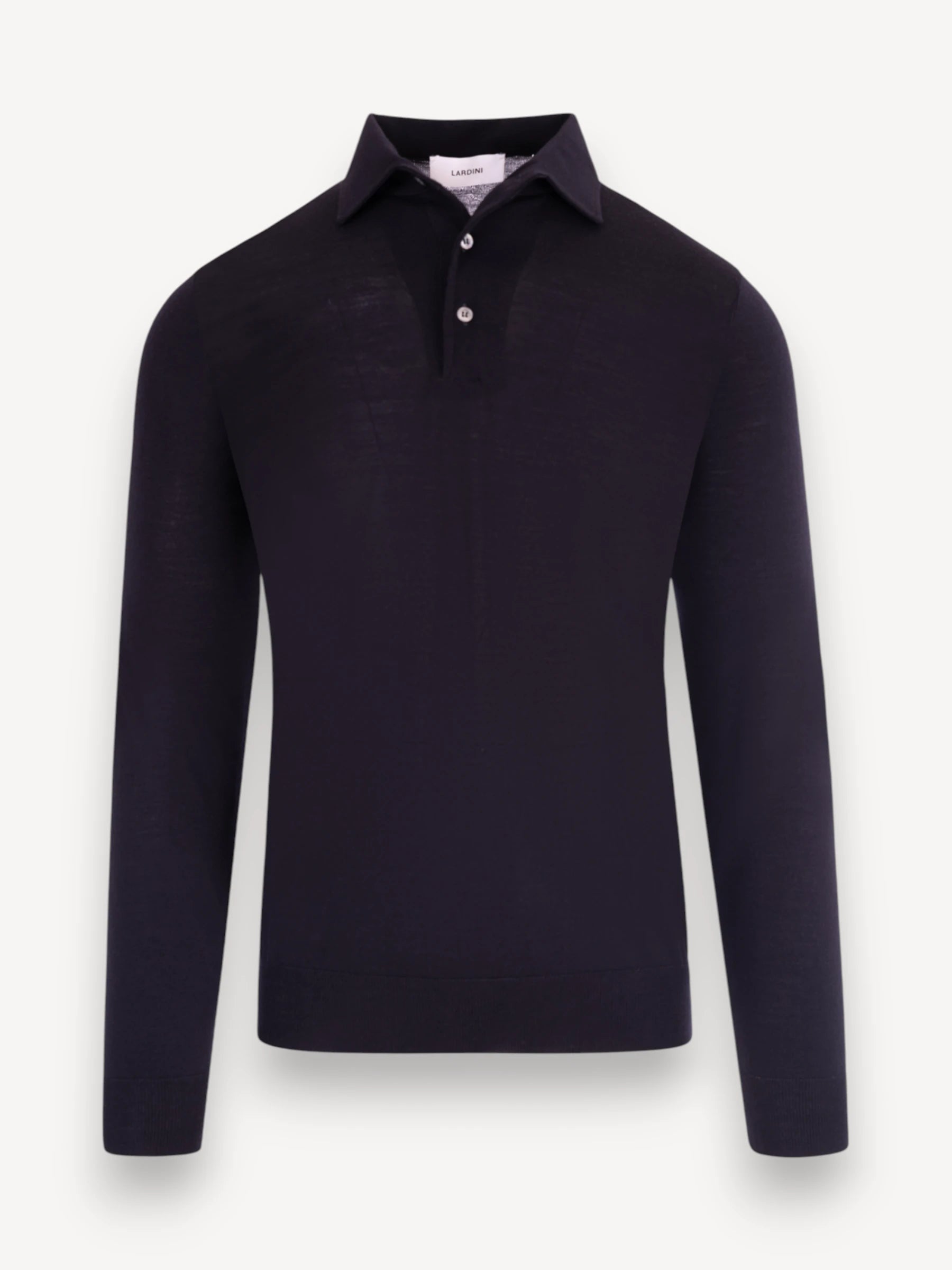 Longsleeve Polo - Donkerblauw