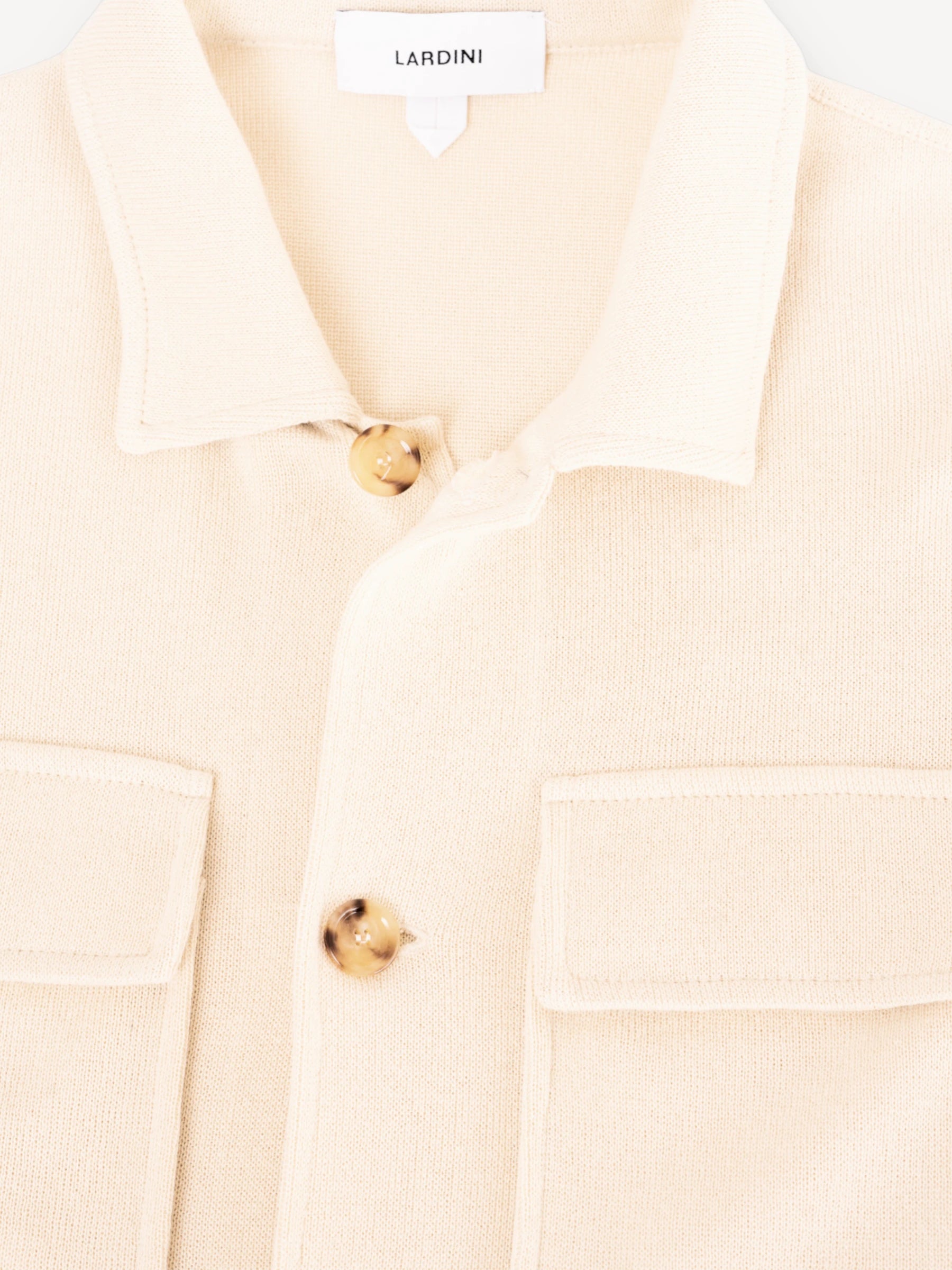 Knit Overshirt - Beige