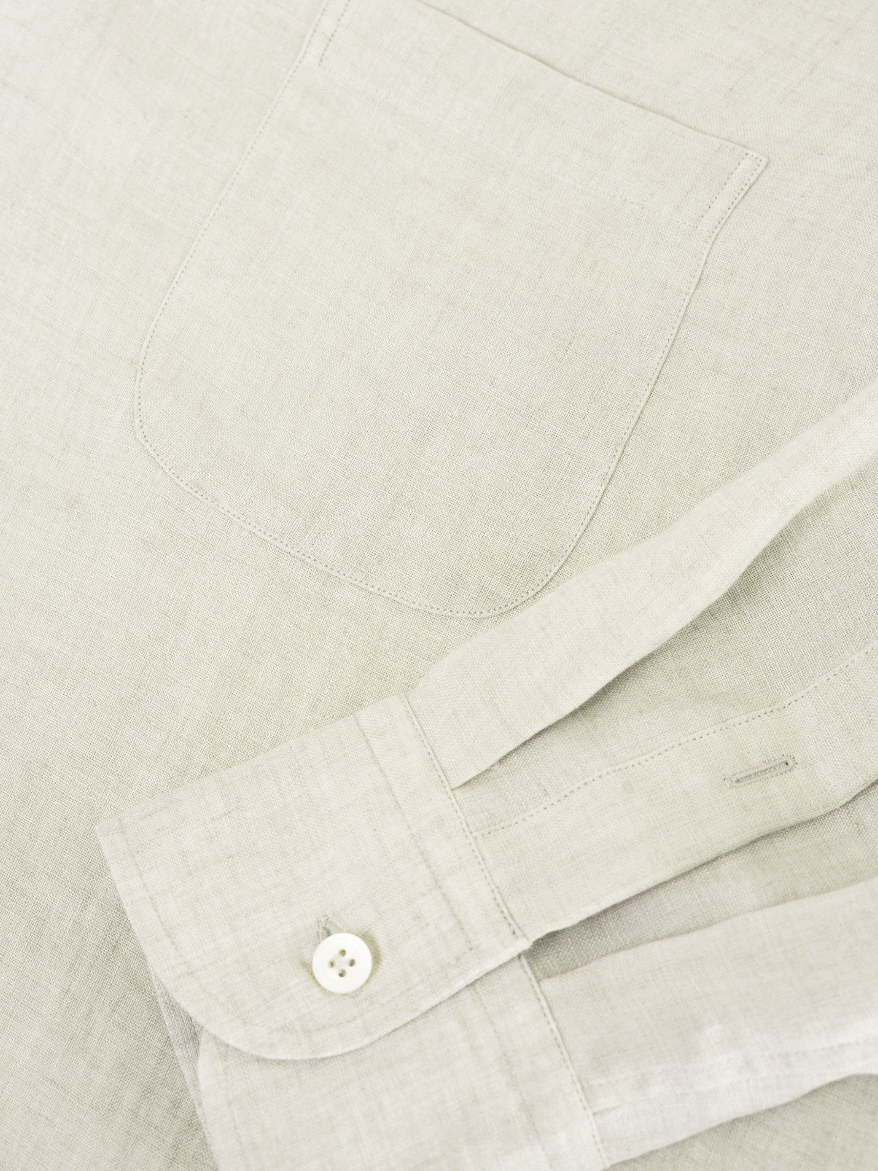 Linnen Shirt - Lichtgroen