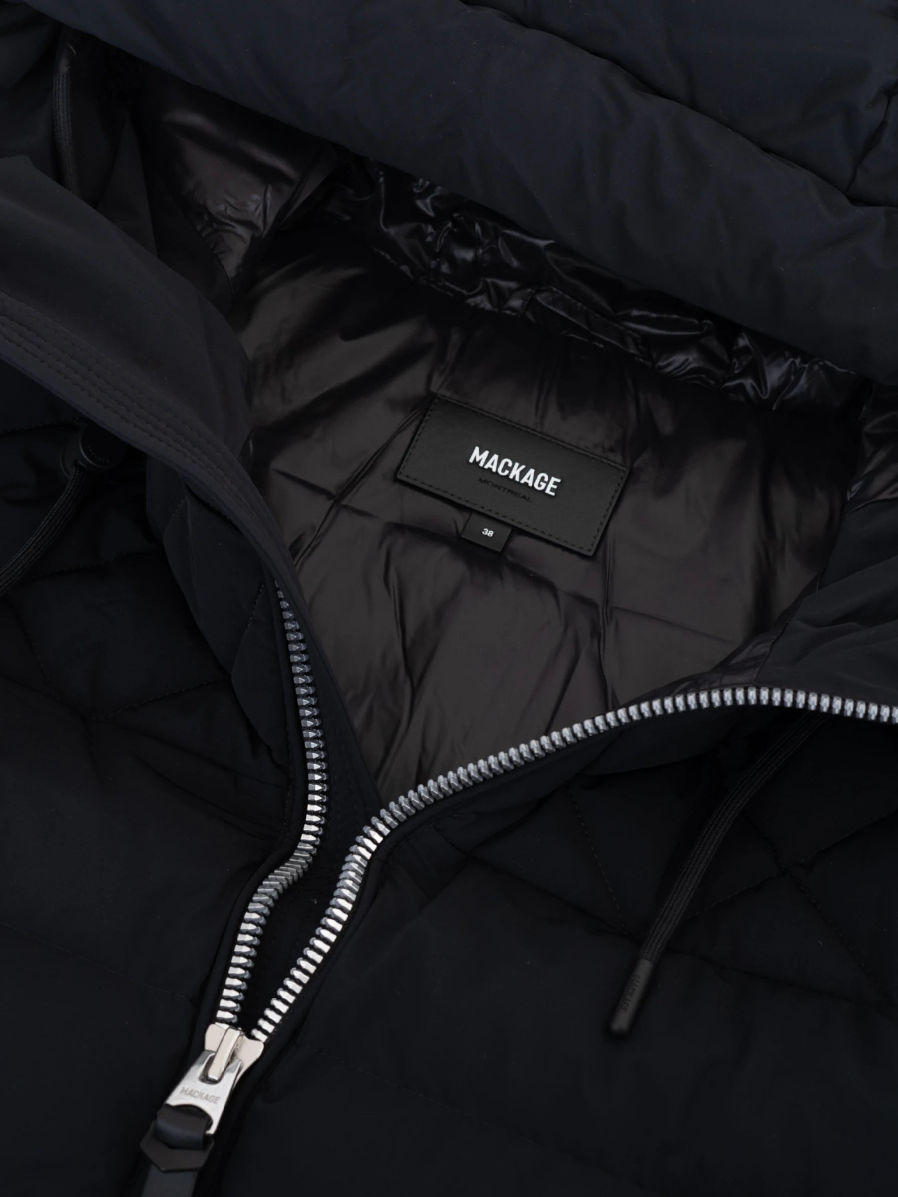 Bergen Down Jacket - Zwart