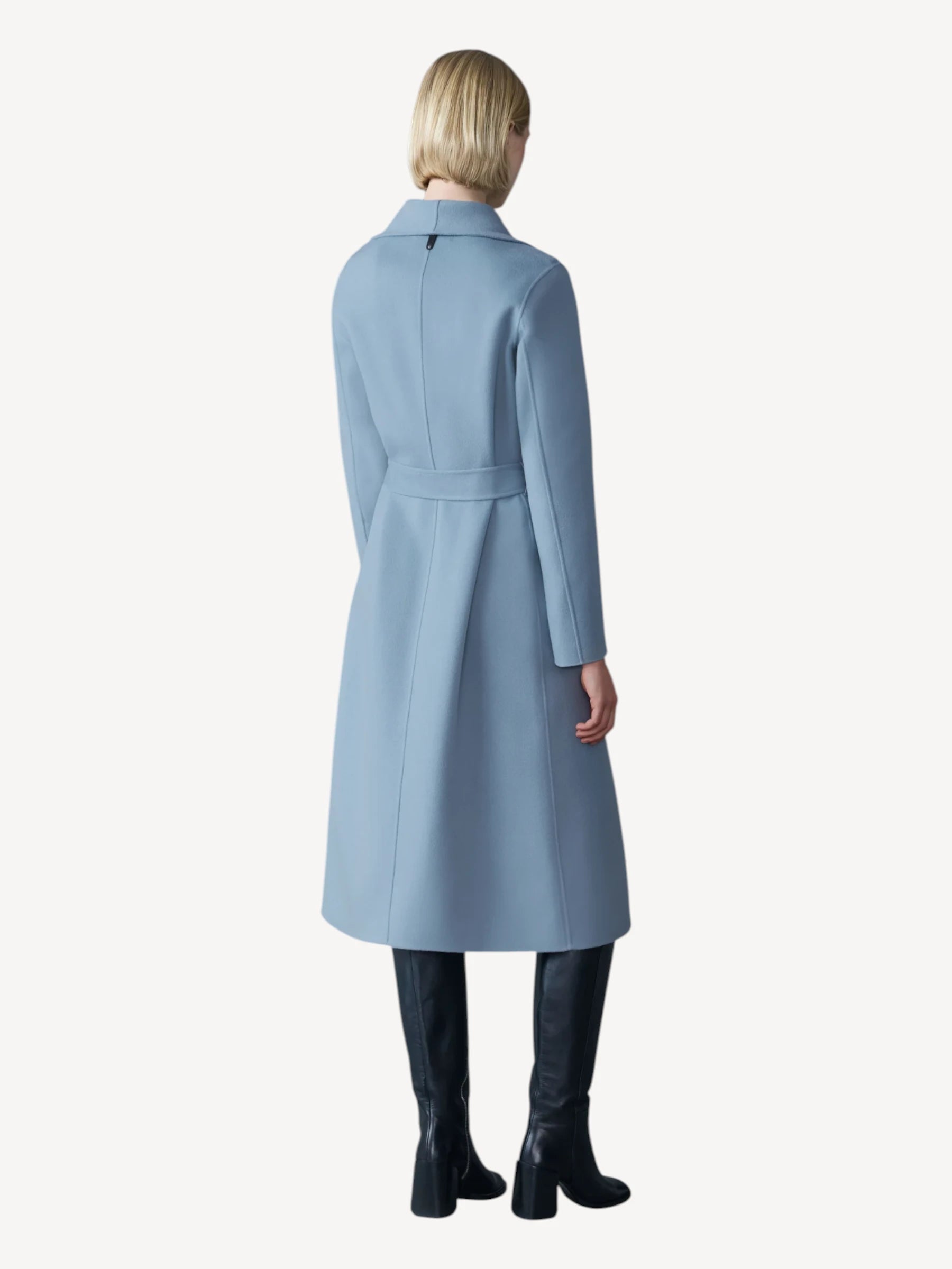 Mai-CN Coat - Fog Blue
