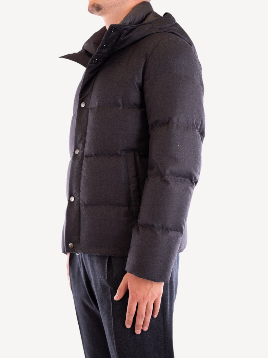 Rain System Down Jacket - Anthracite