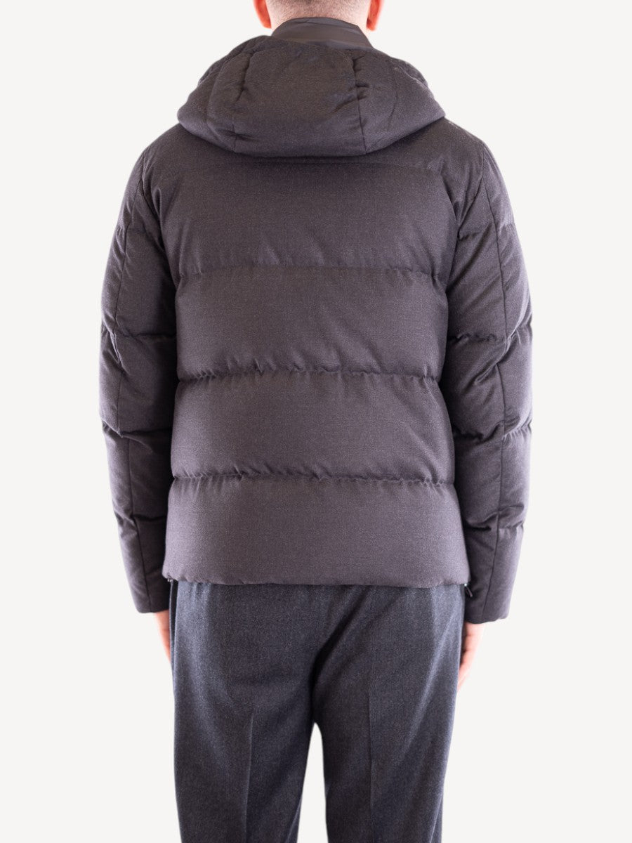 Rain System Down Jacket - Anthracite