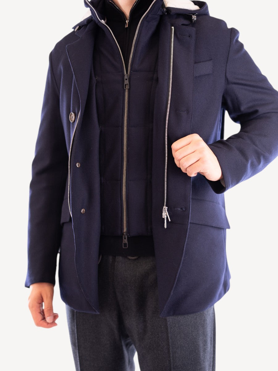 Rain System Jacket - Dark Blue