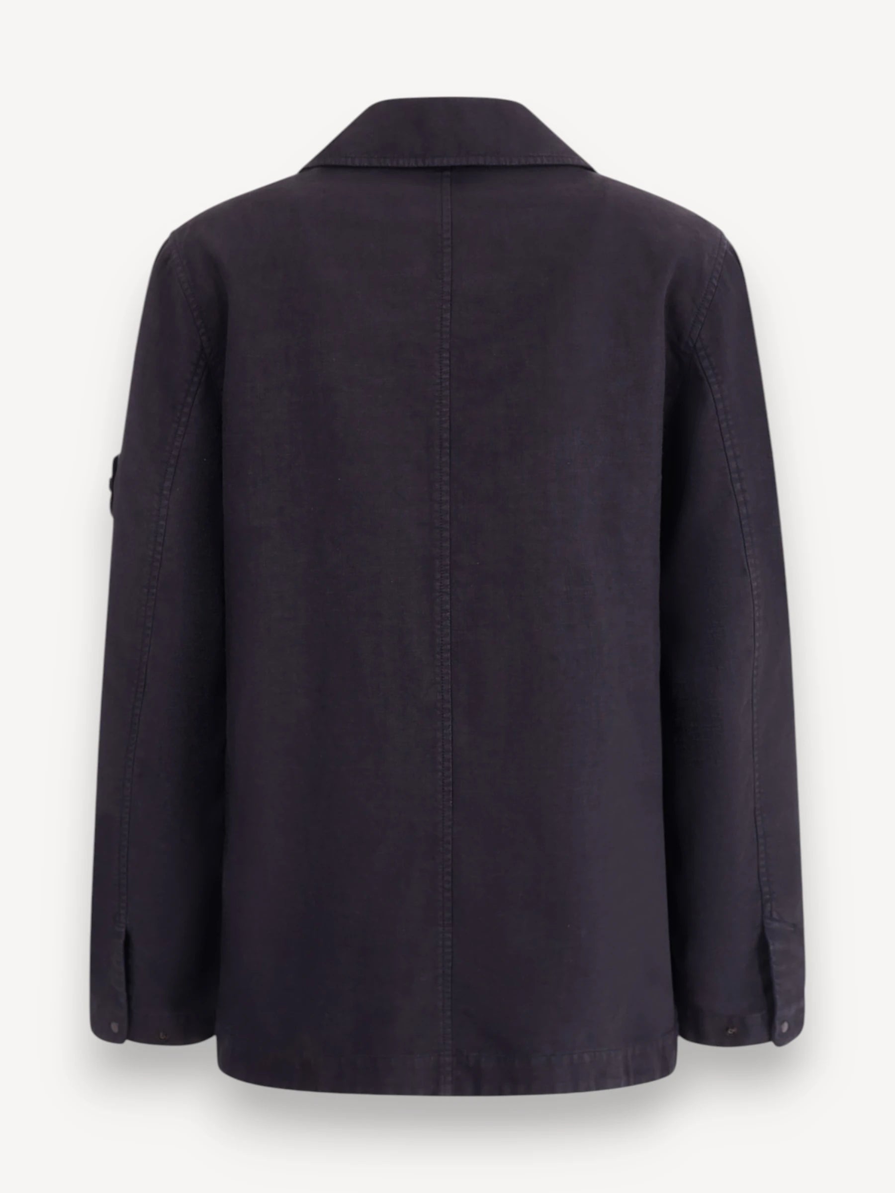 Ghost Piece Coach Jacket - Navy Blue