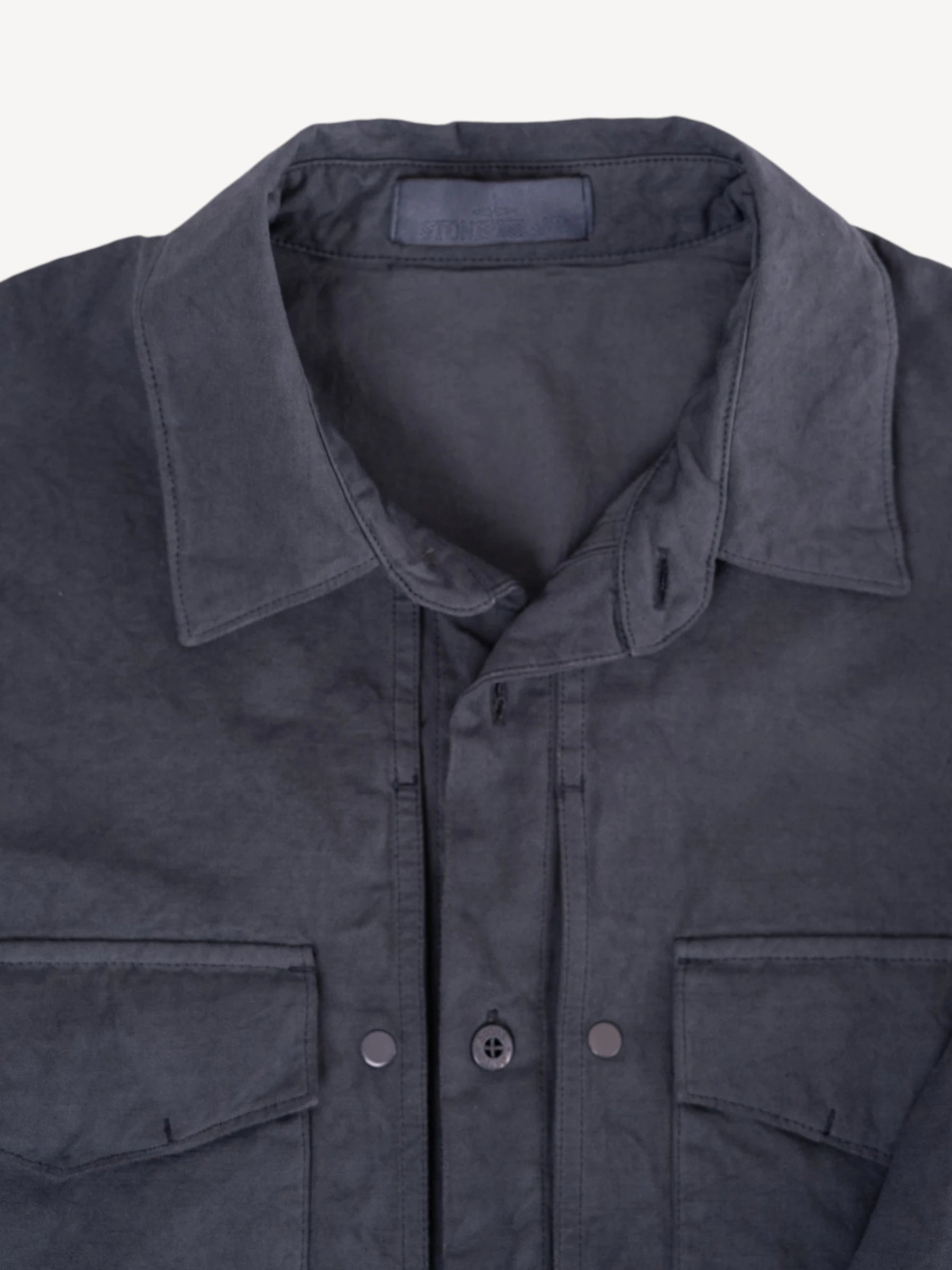 Ghost Piece Overshirt - Slate Blue