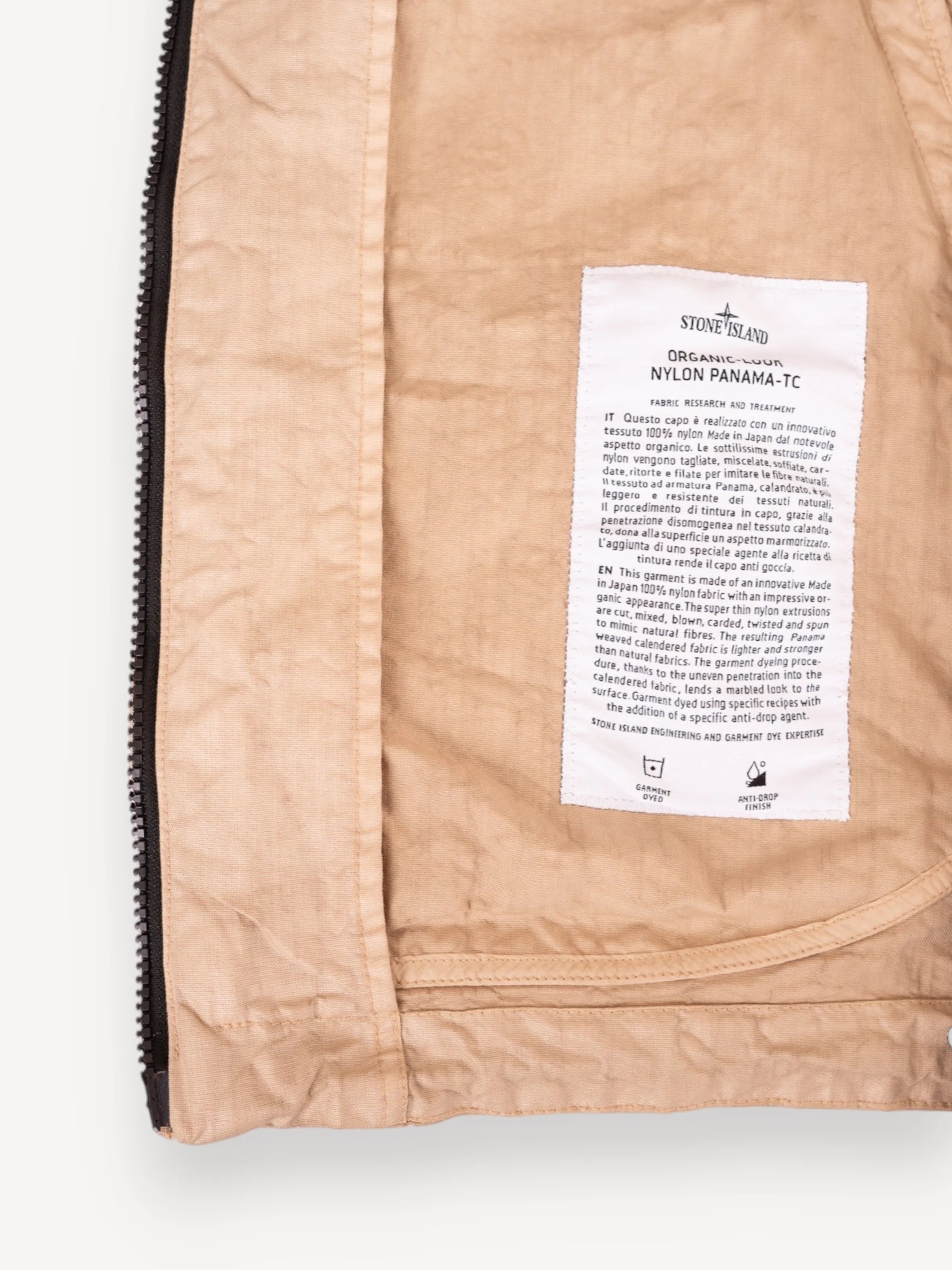 Nylon Panama-TC Jacket - Desert
