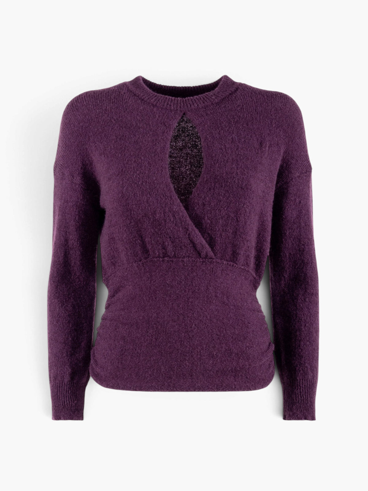 Nenette - Maglia Collo  - Paars